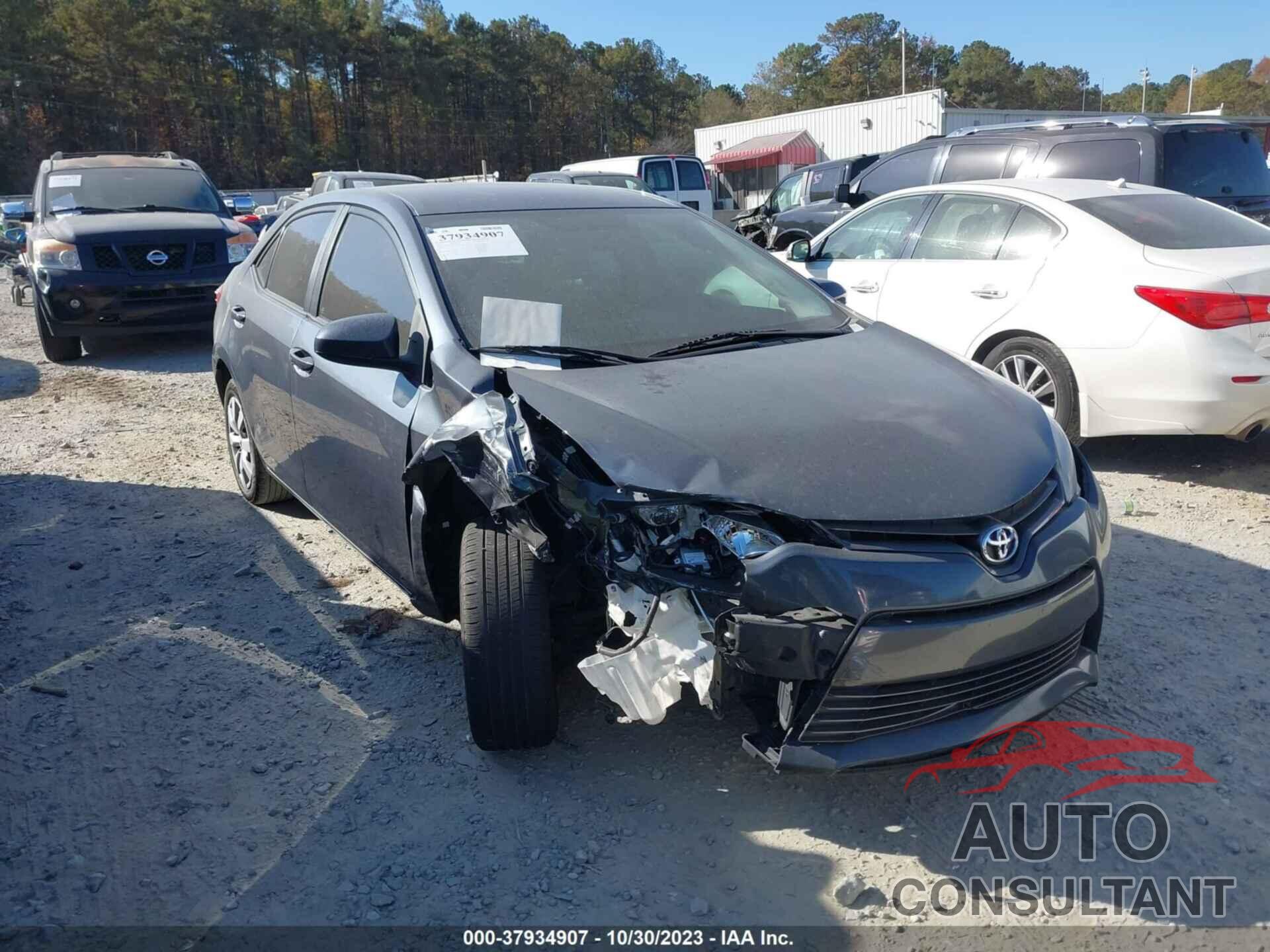 TOYOTA COROLLA 2016 - 2T1BURHEXGC715515
