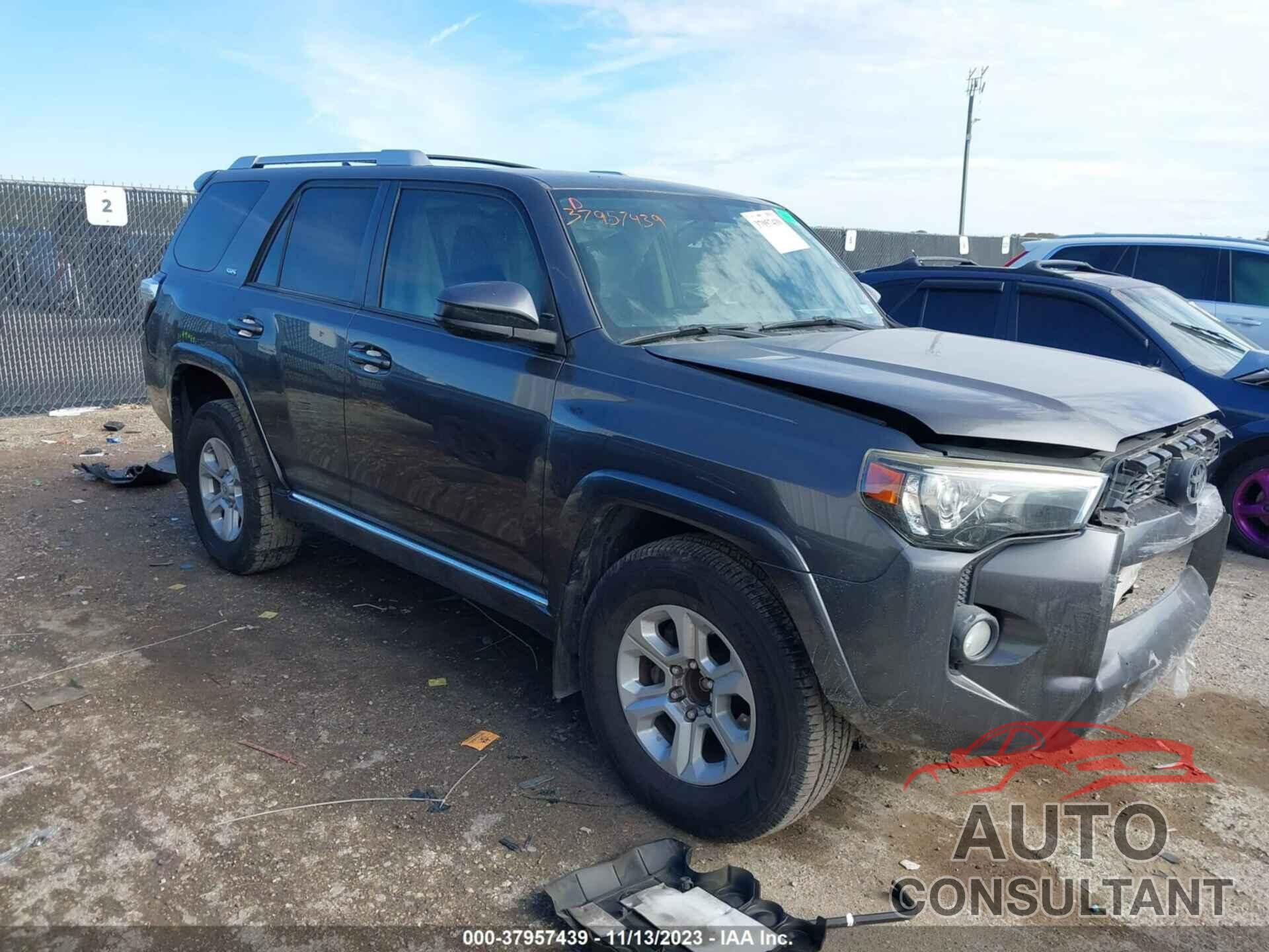 TOYOTA 4RUNNER 2016 - JTEZU5JR7G5141601