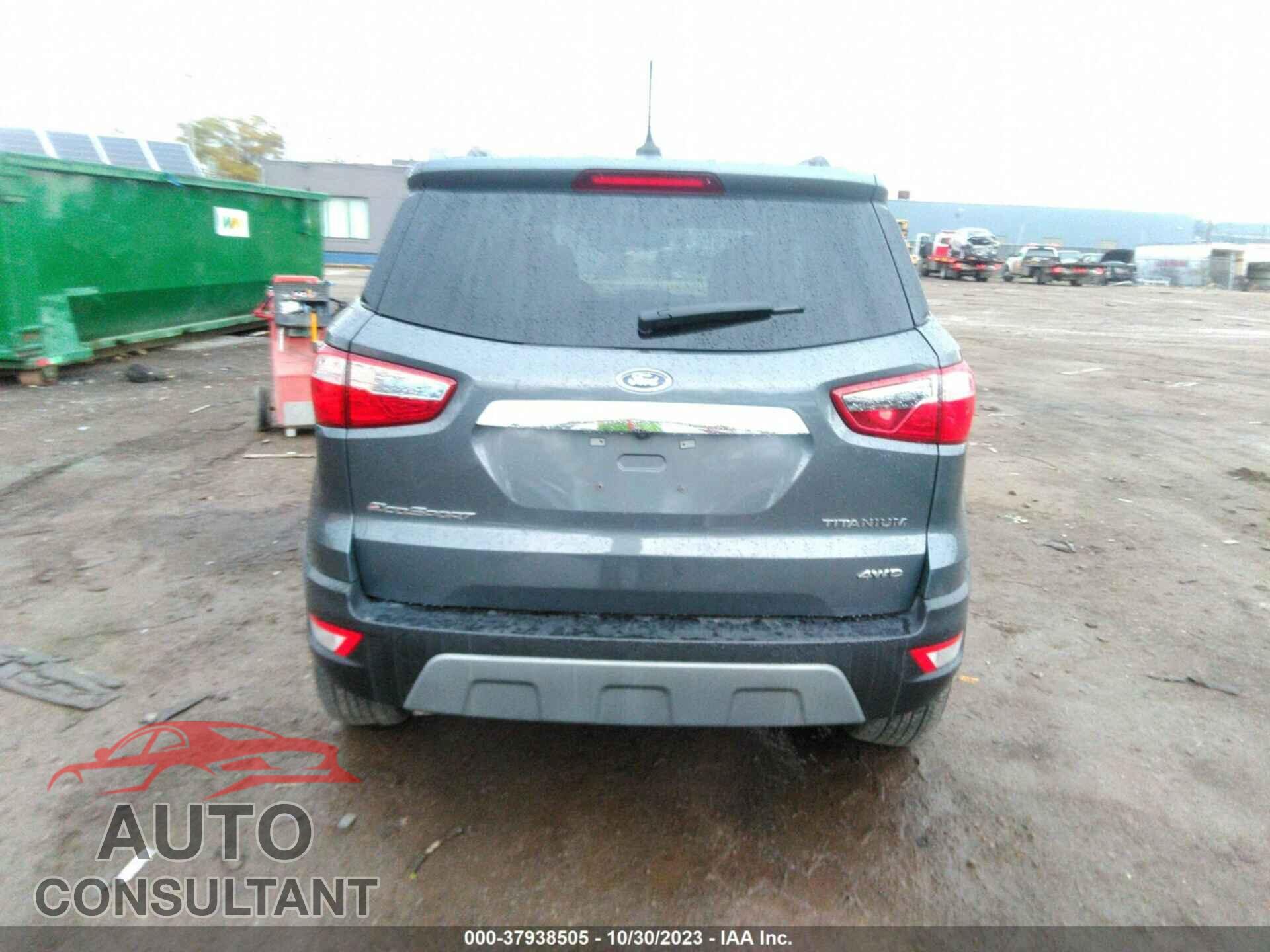 FORD ECOSPORT 2020 - MAJ6S3KL1LC333653