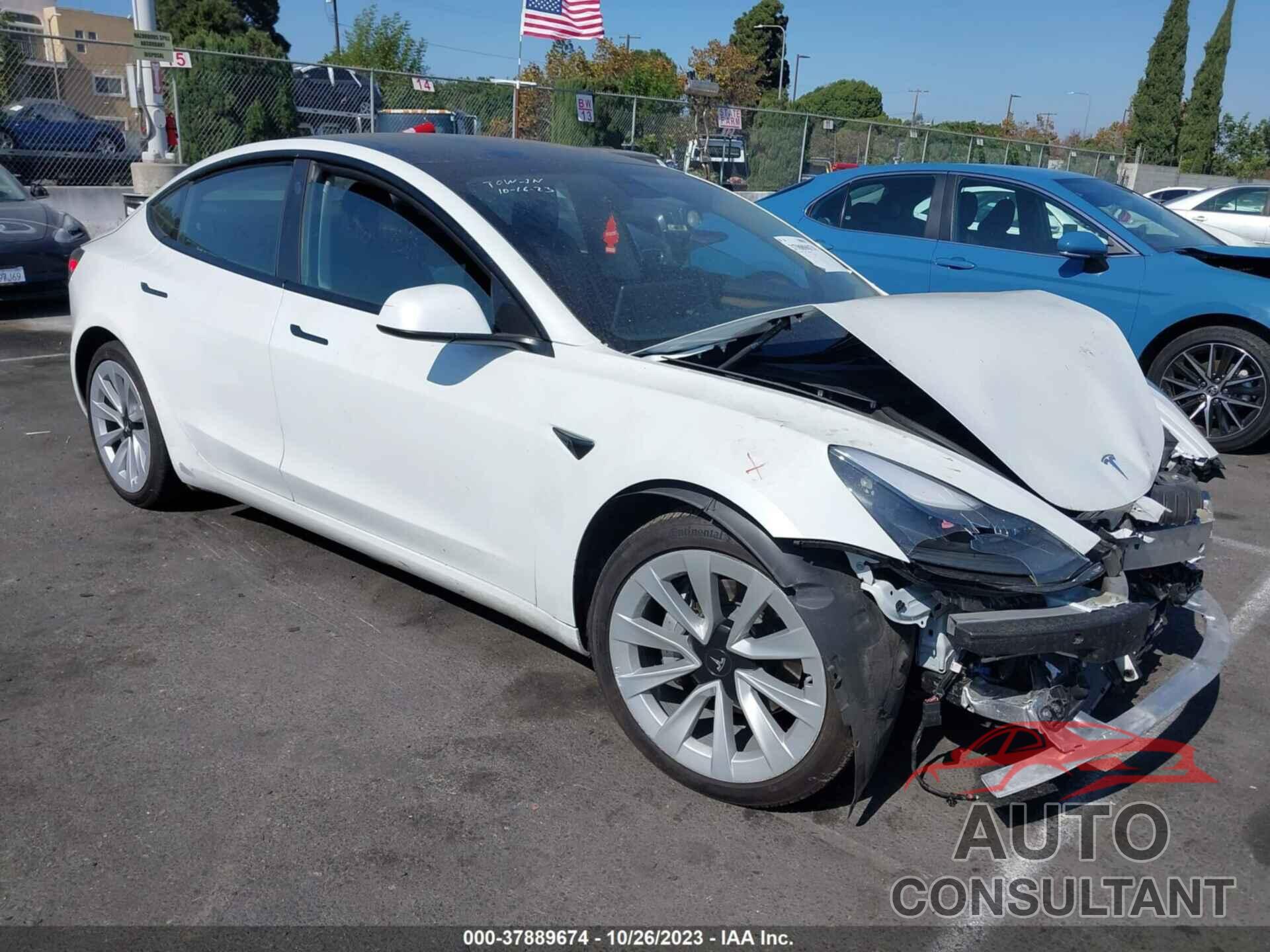 TESLA MODEL 3 2021 - 5YJ3E1EB8MF998839