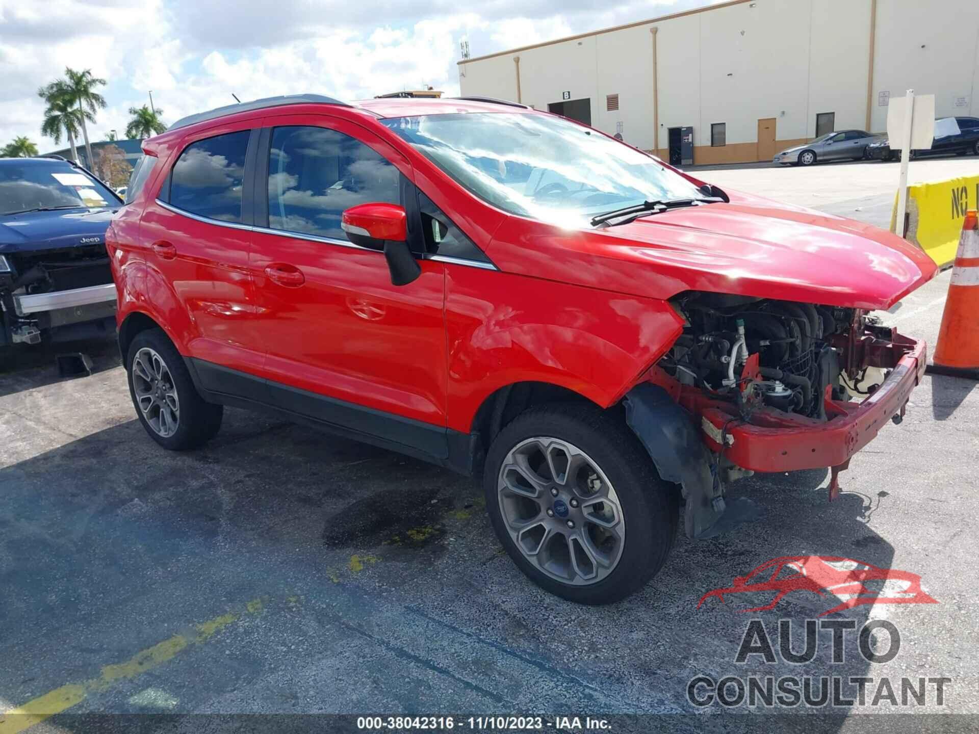 FORD ECOSPORT 2020 - MAJ6S3KL2LC349327