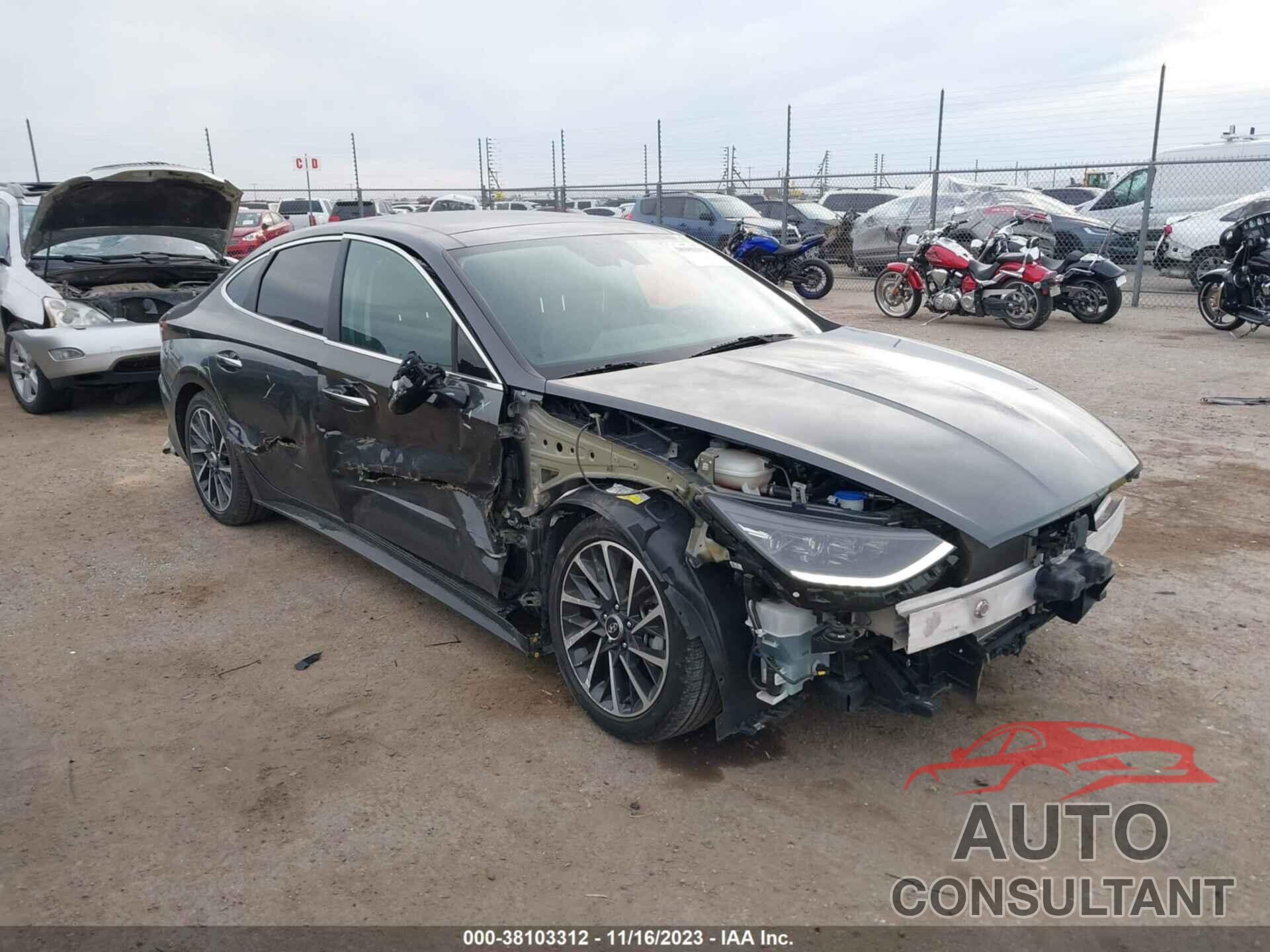 HYUNDAI SONATA 2022 - KMHL34J27NA209390