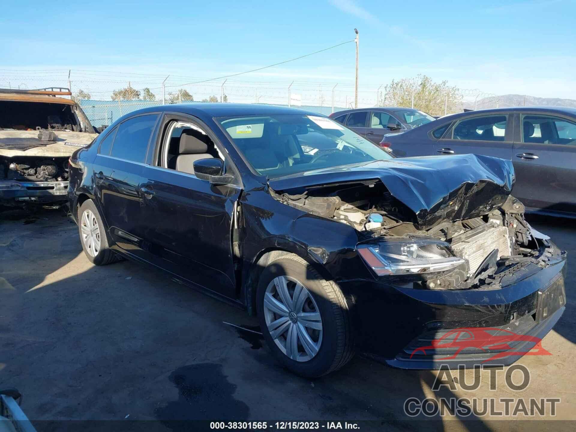 VOLKSWAGEN JETTA 2017 - 3VW2B7AJ3HM383862