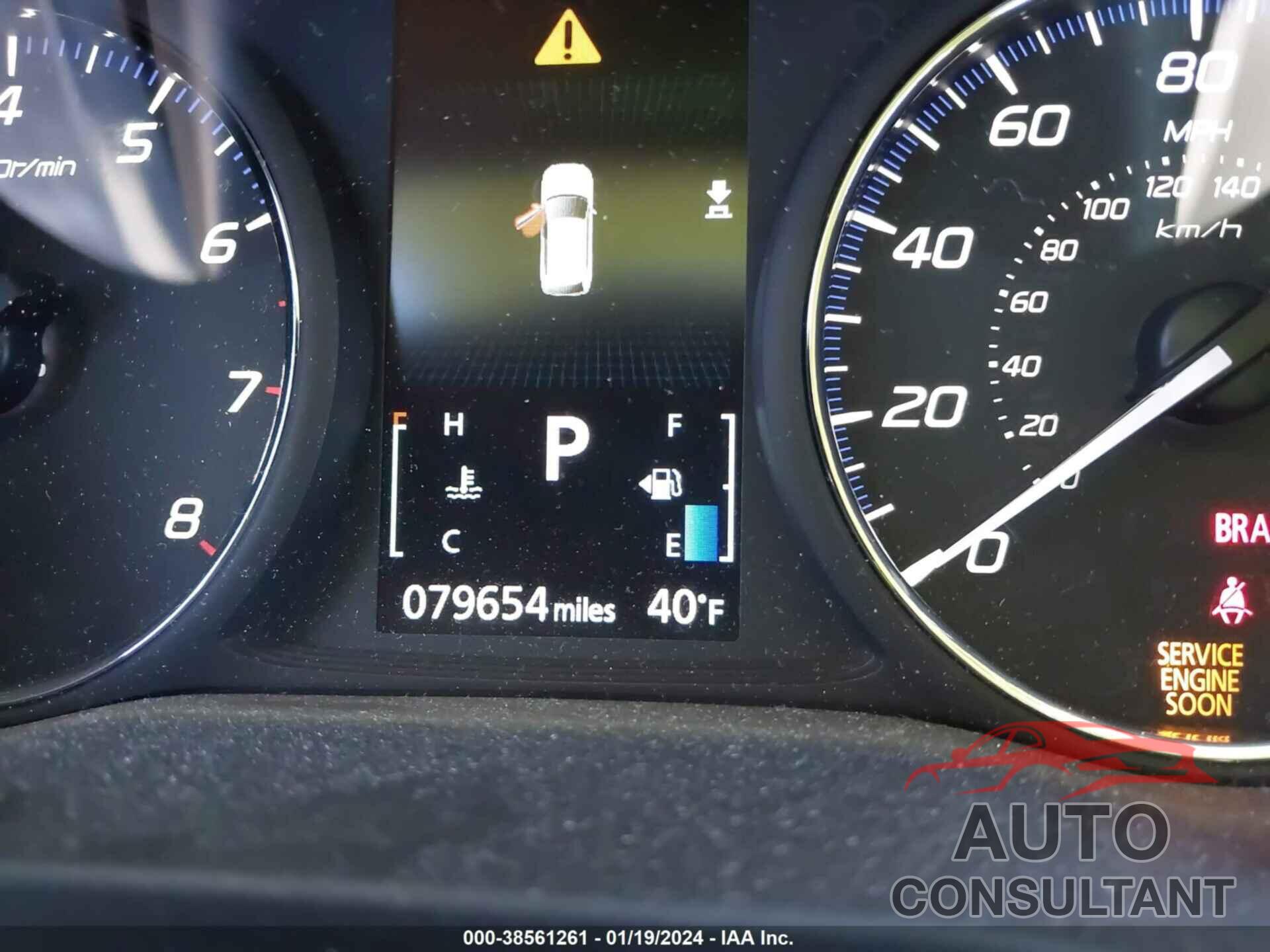 MITSUBISHI OUTLANDER 2018 - JA4AD3A3XJZ003045