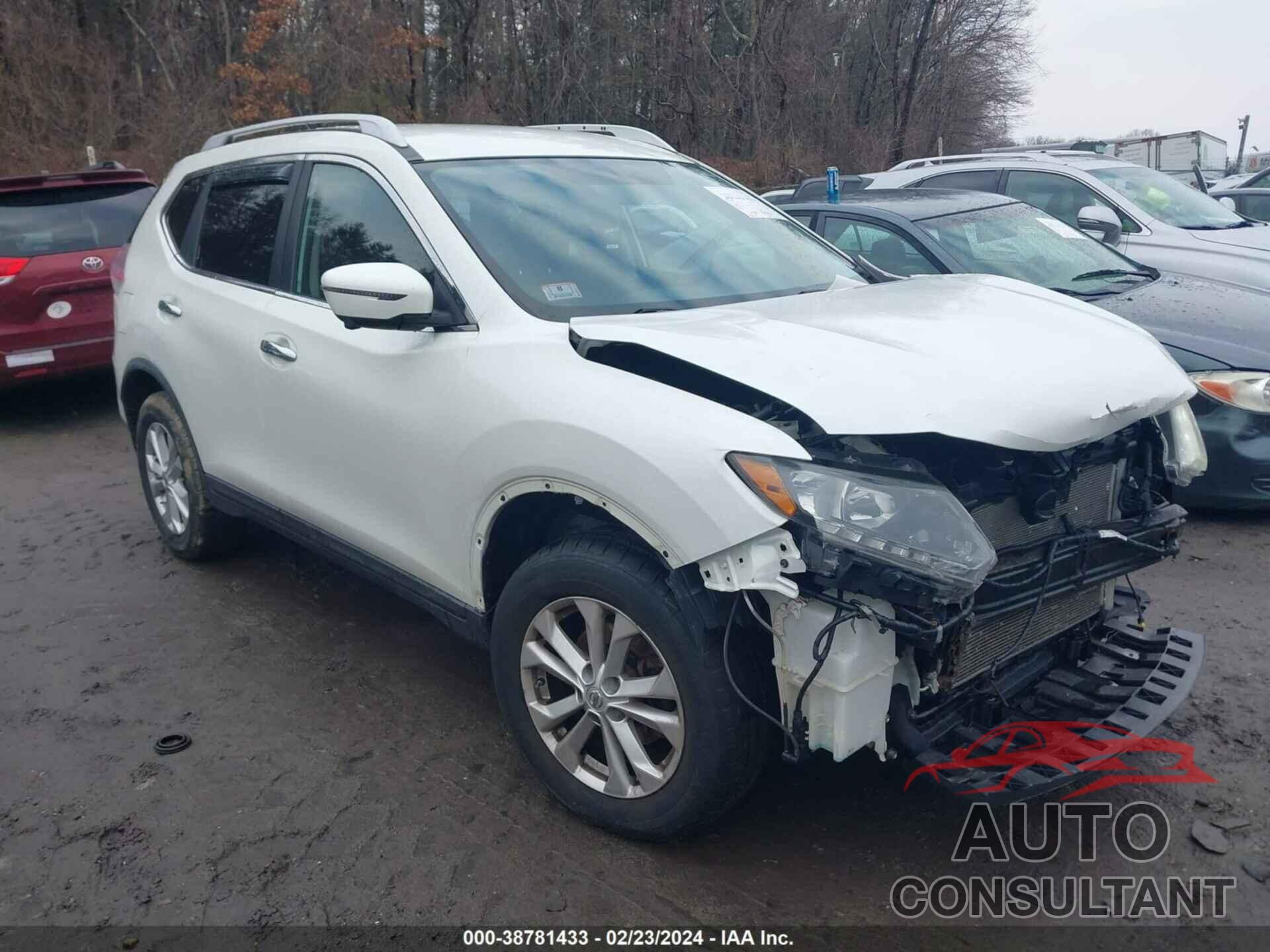 NISSAN ROGUE 2016 - KNMAT2MV4GP643899