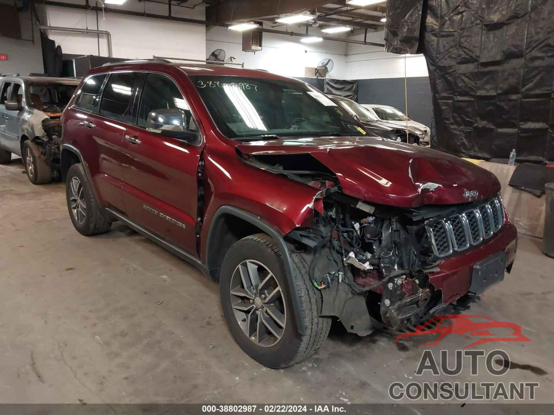 JEEP GRAND CHEROKEE 2017 - 1C4RJFBG7HC734713