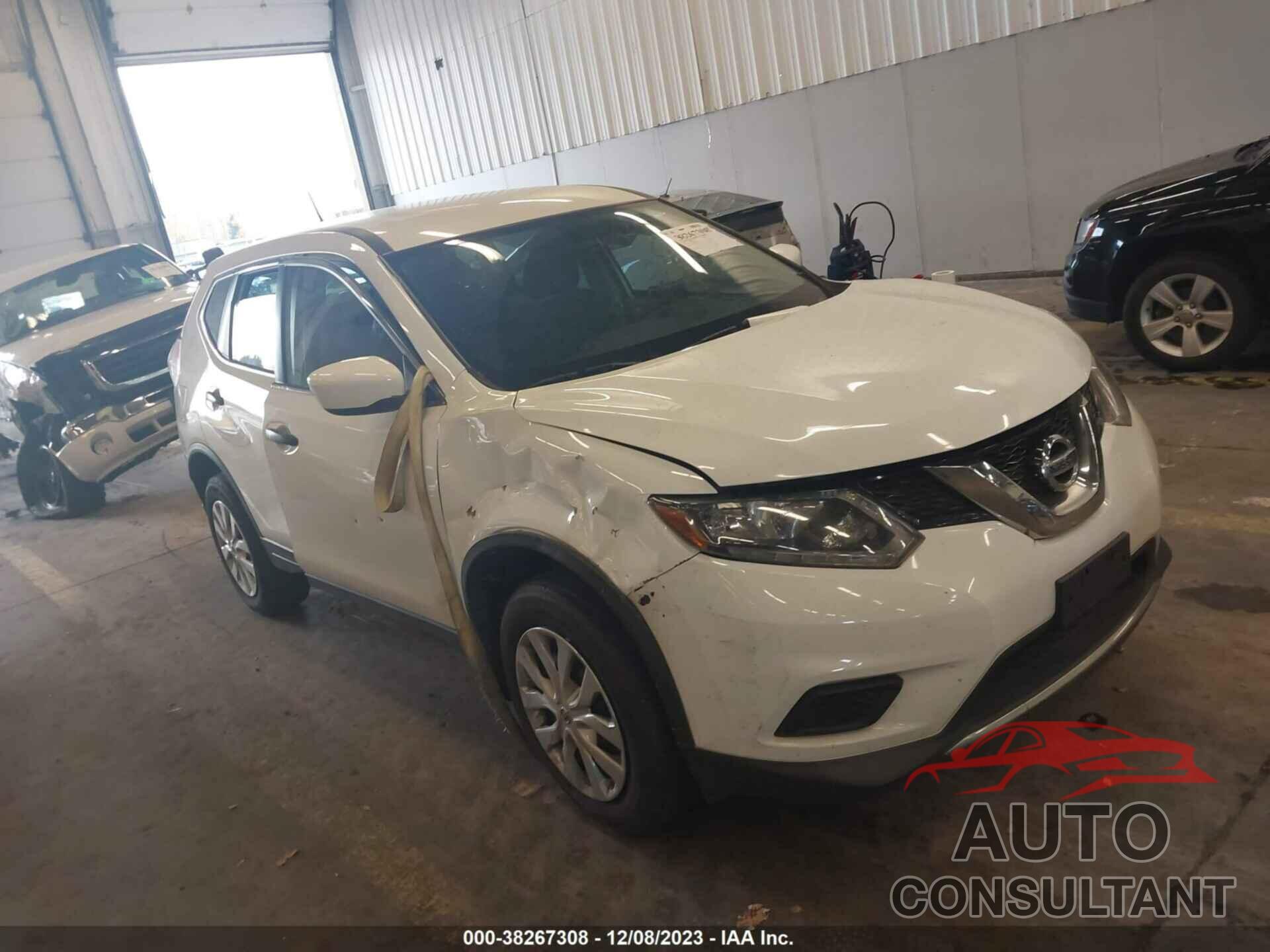 NISSAN ROGUE 2016 - KNMAT2MV3GP631047