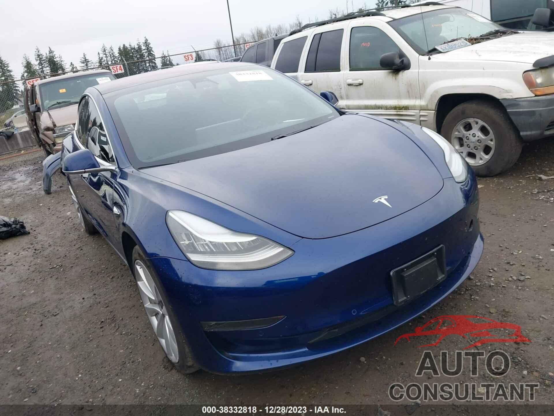 TESLA MODEL 3 2018 - 5YJ3E1EBXJF133706