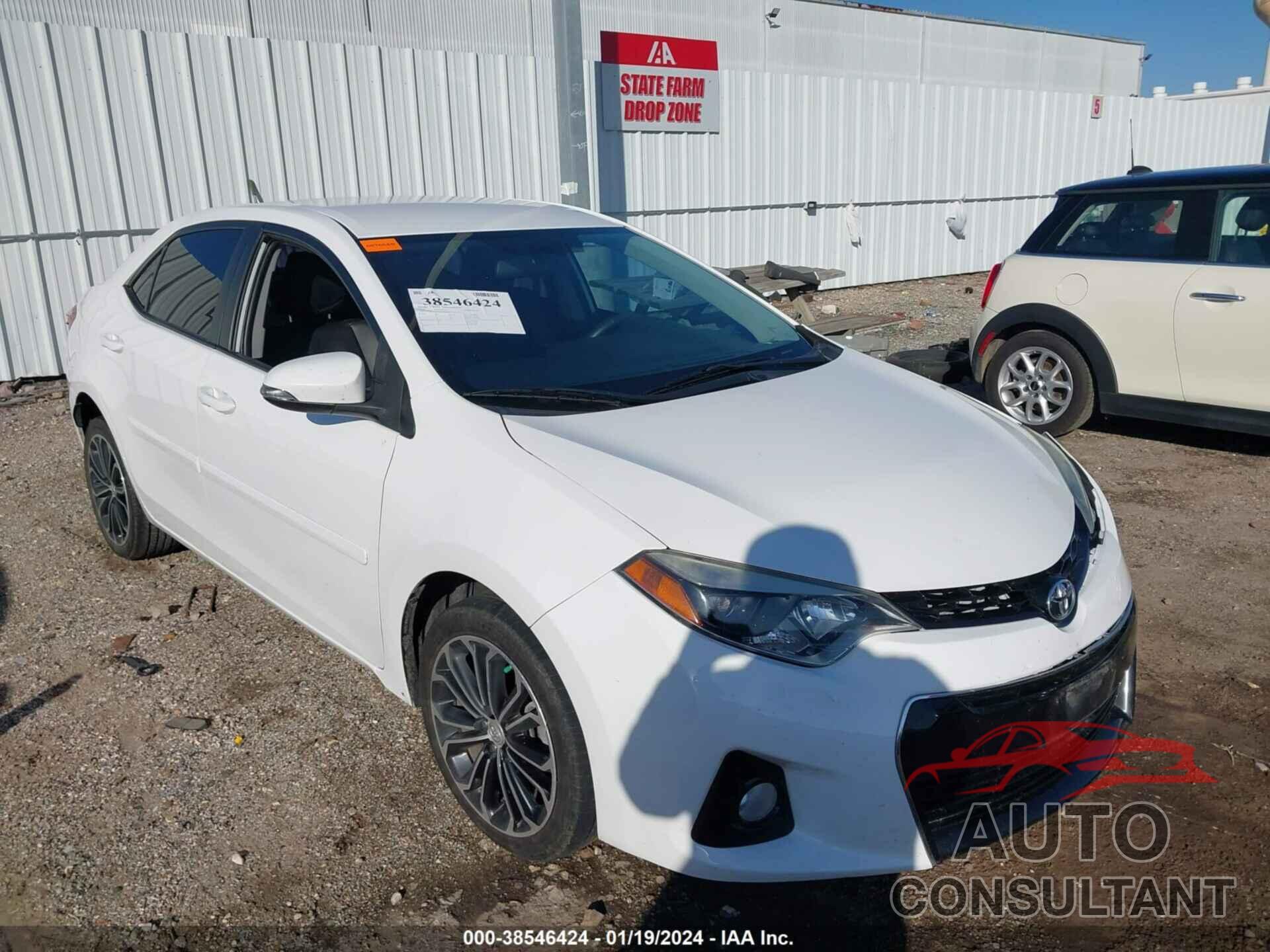 TOYOTA COROLLA 2016 - 5YFBURHE3GP538712