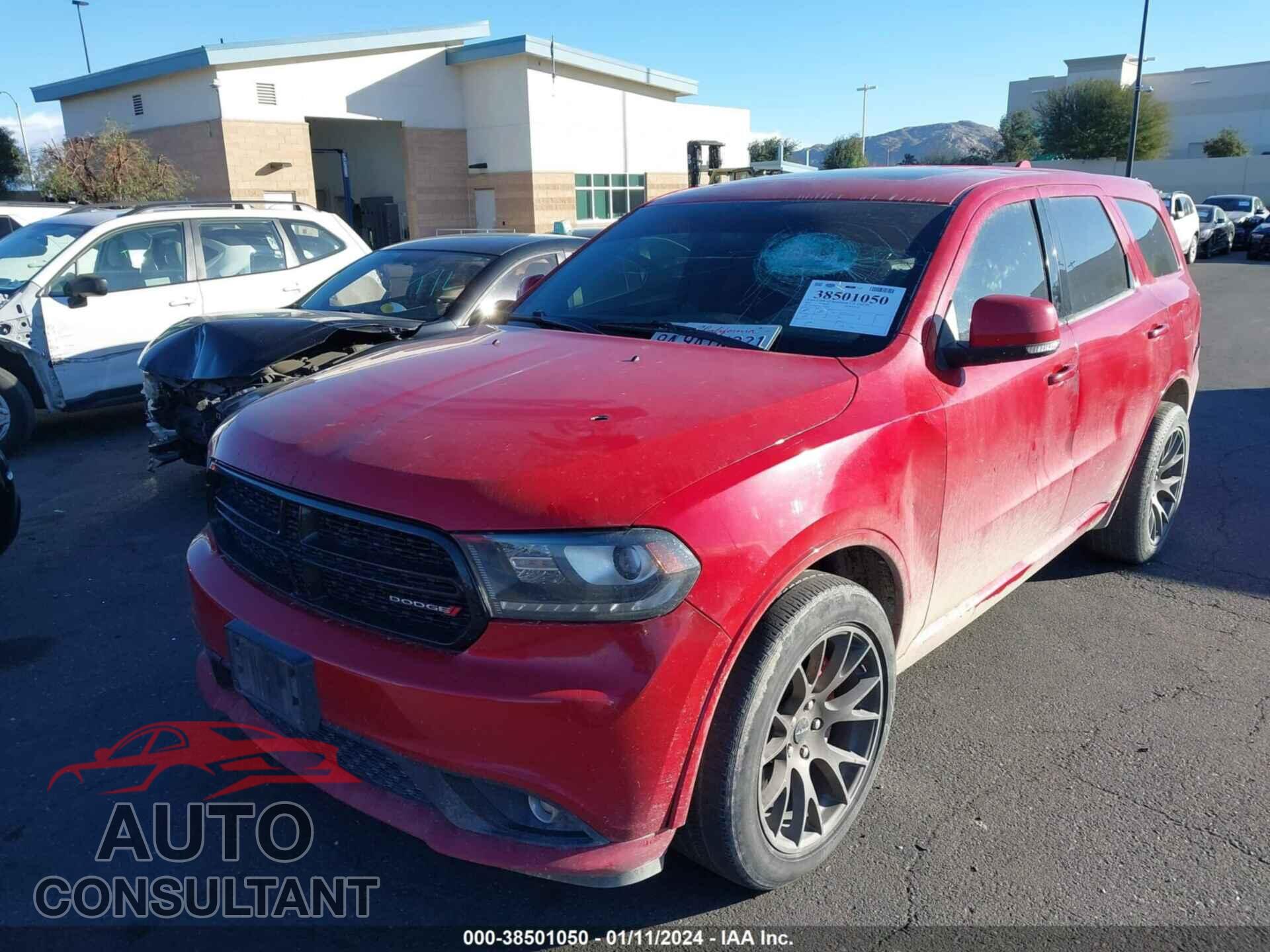 DODGE DURANGO 2017 - 1C4SDHCT4HC906535