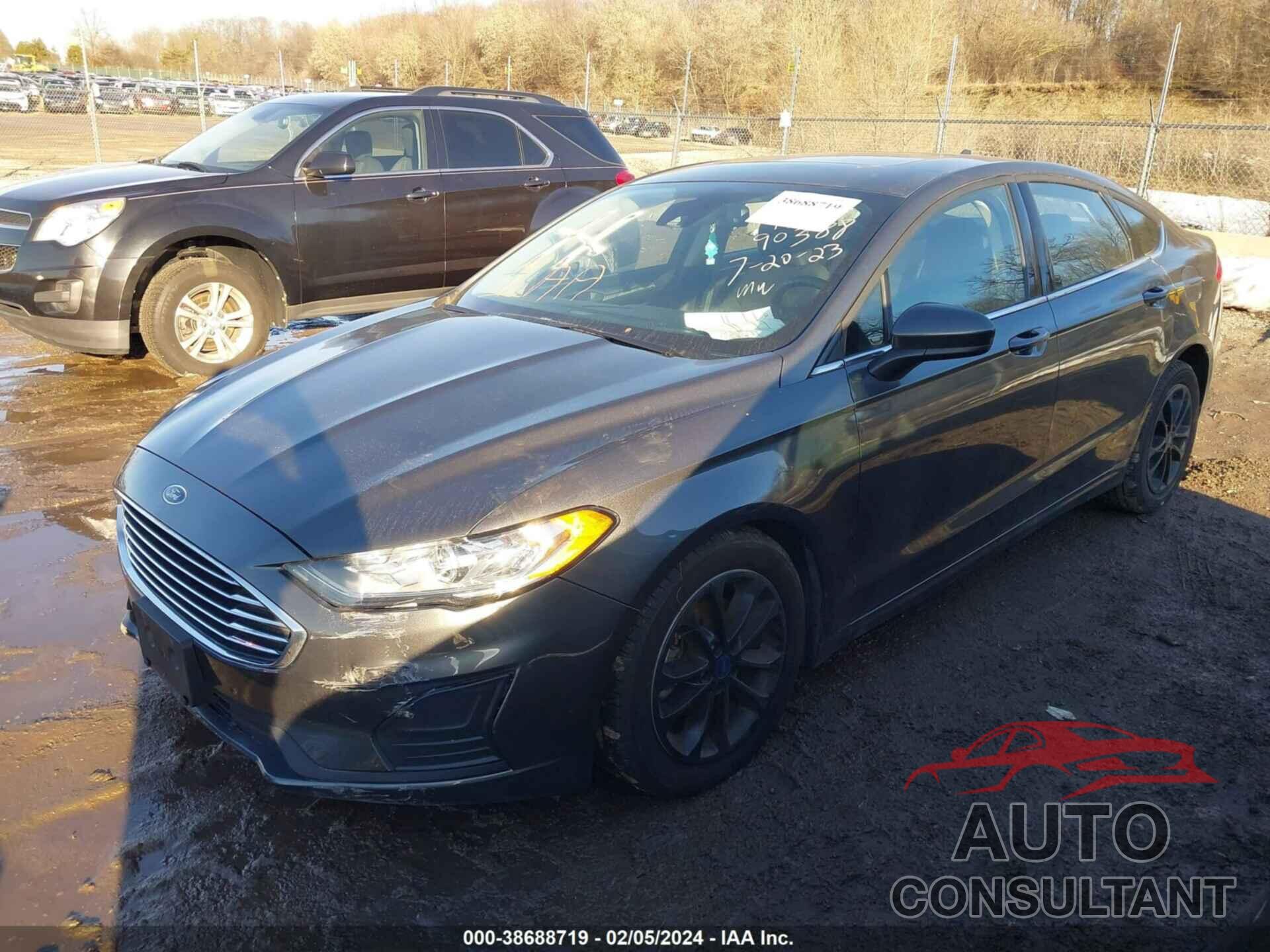 FORD FUSION 2020 - 3FA6P0HD7LR254540