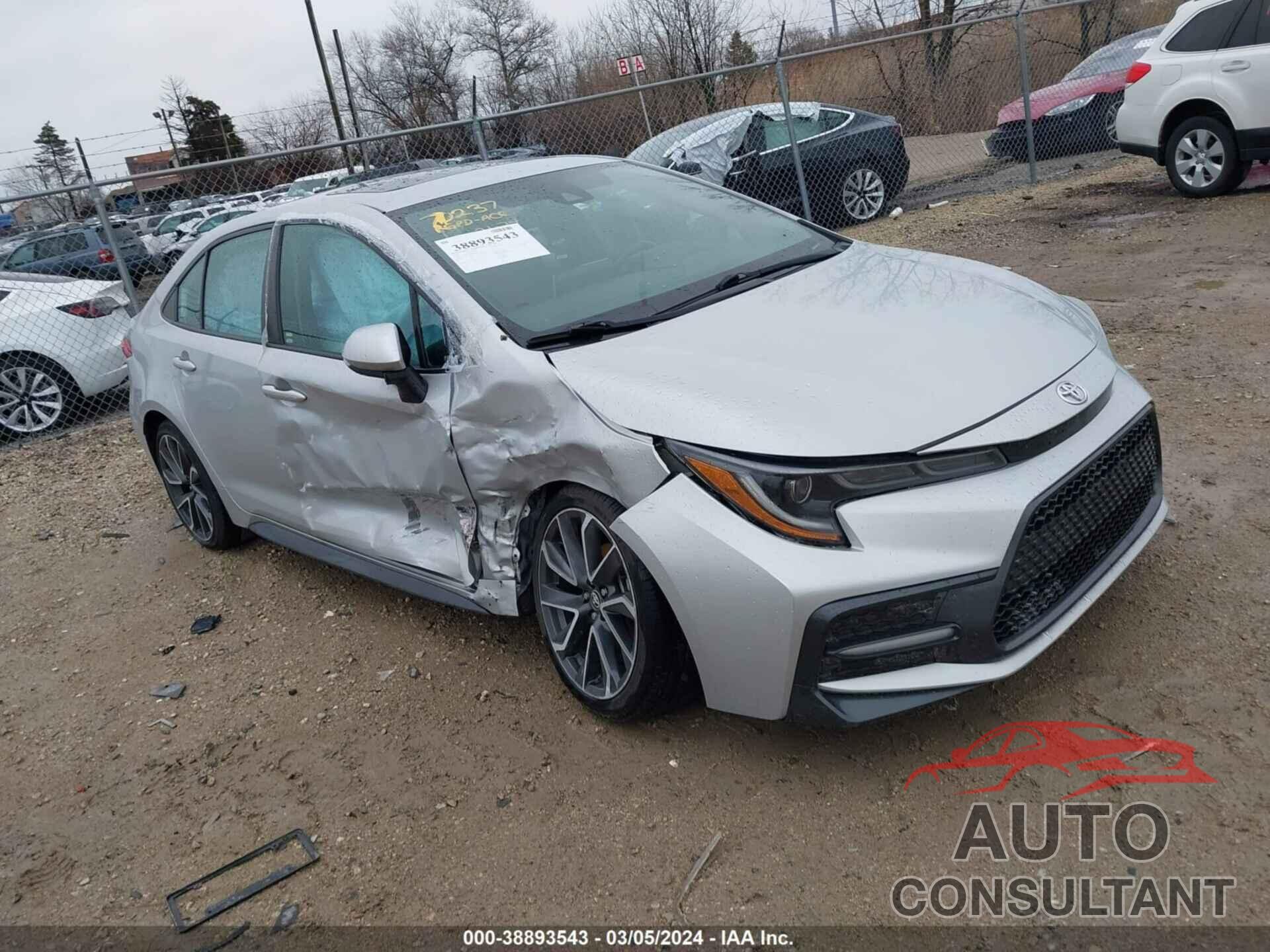 TOYOTA COROLLA 2020 - 5YFP4RCE0LP032214