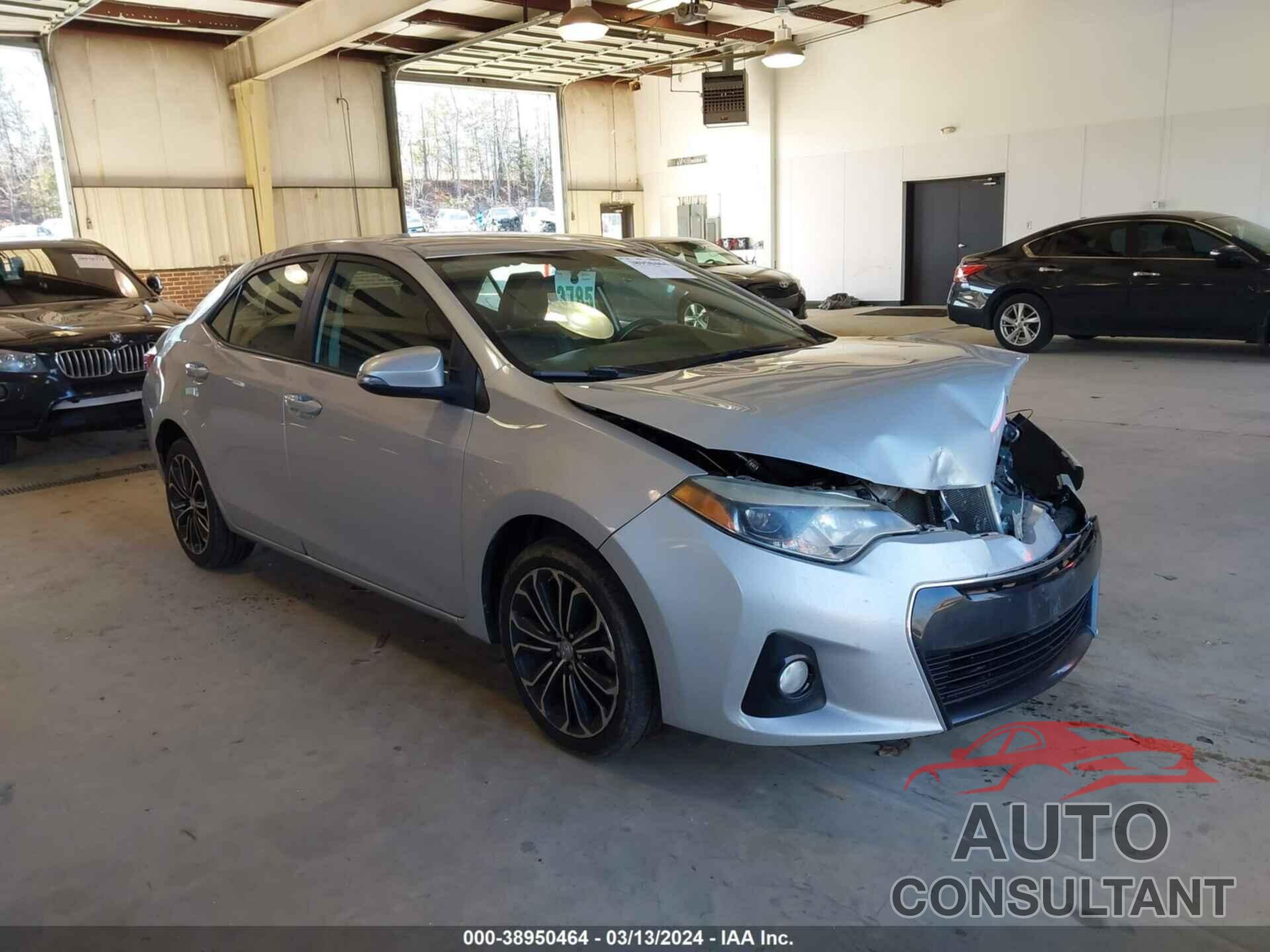 TOYOTA COROLLA 2016 - 2T1BURHE0GC632675