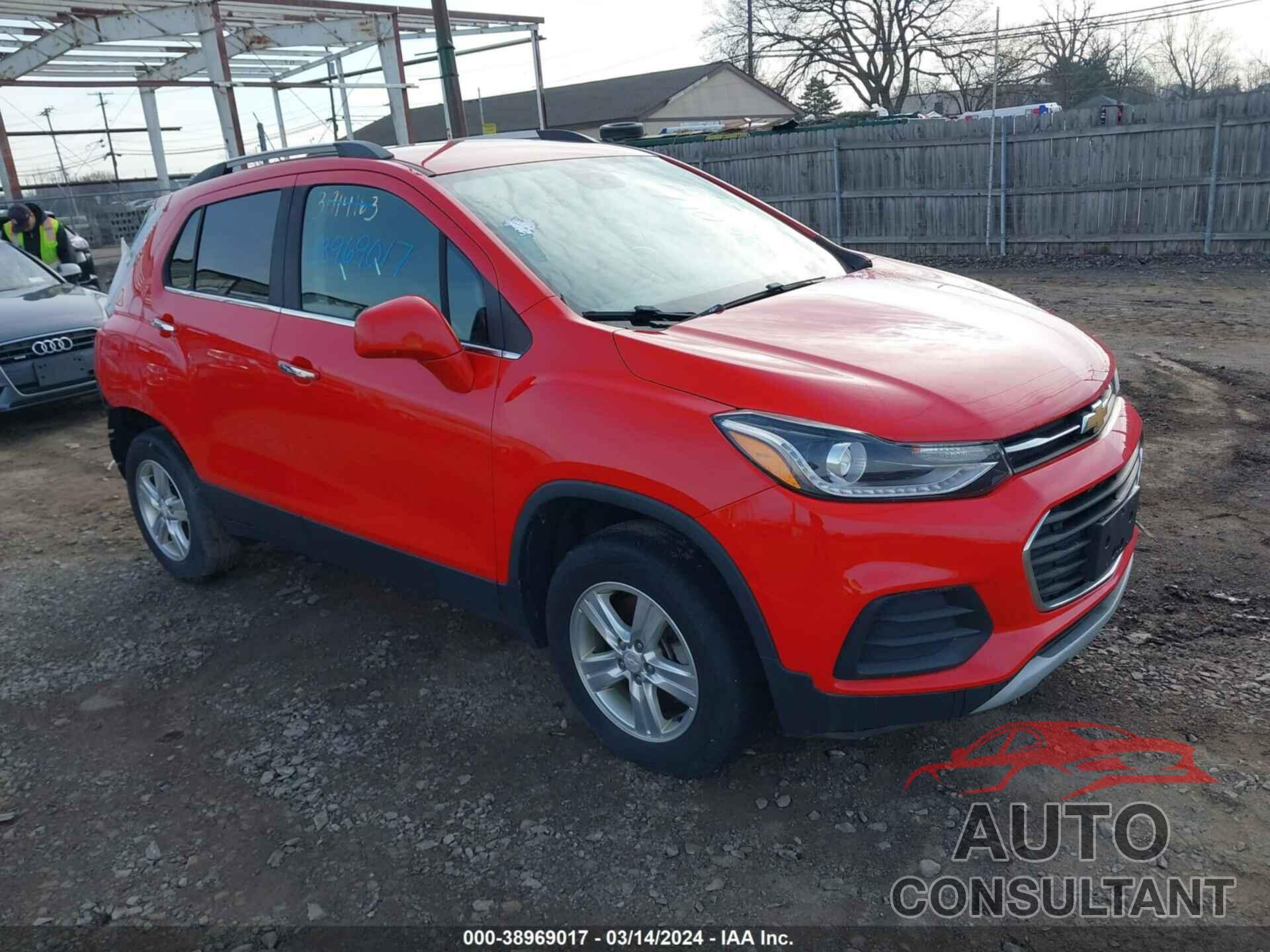 CHEVROLET TRAX 2018 - 3GNCJPSBXJL171996