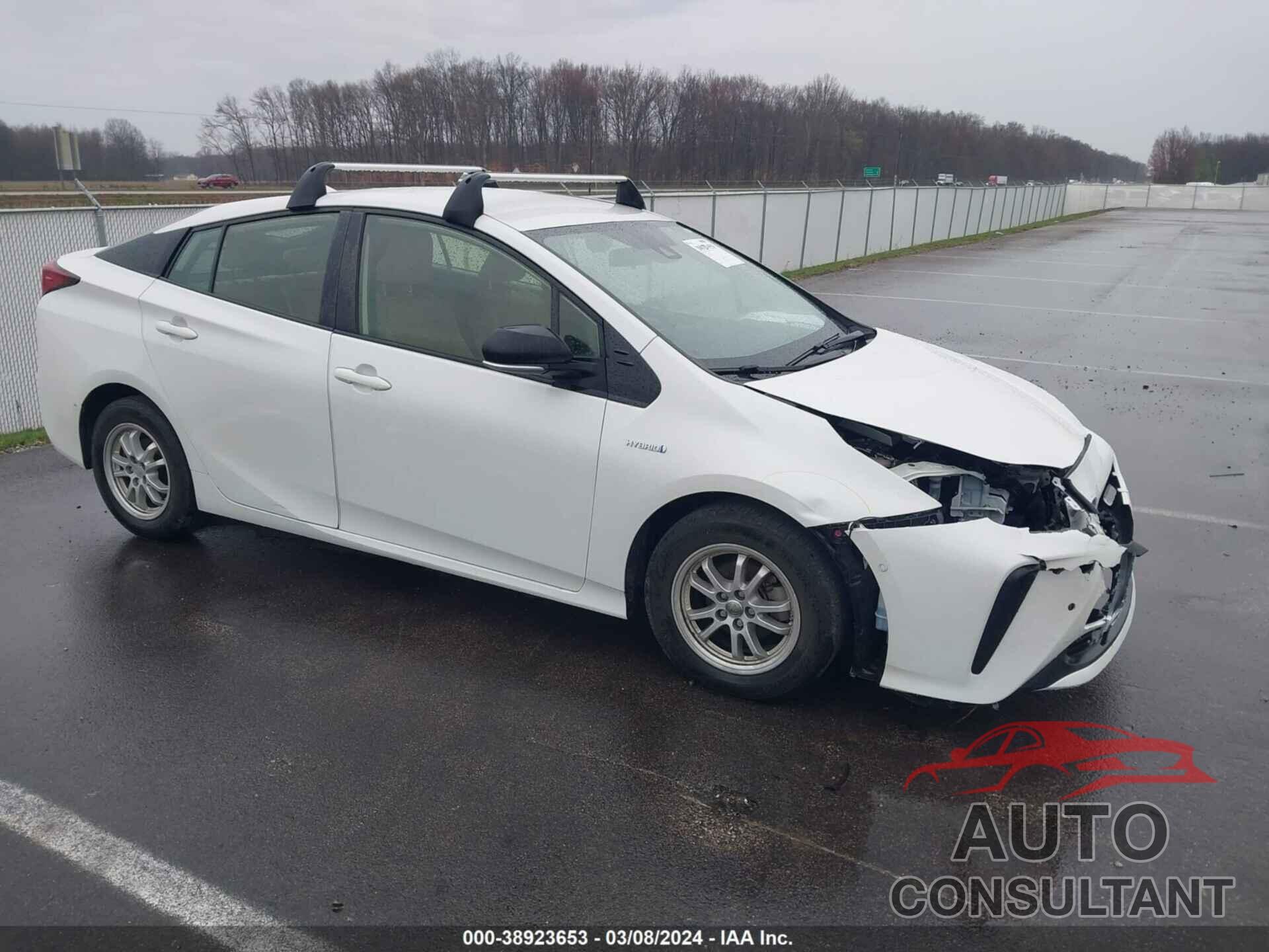 TOYOTA PRIUS 2019 - JTDKARFU3K3095353