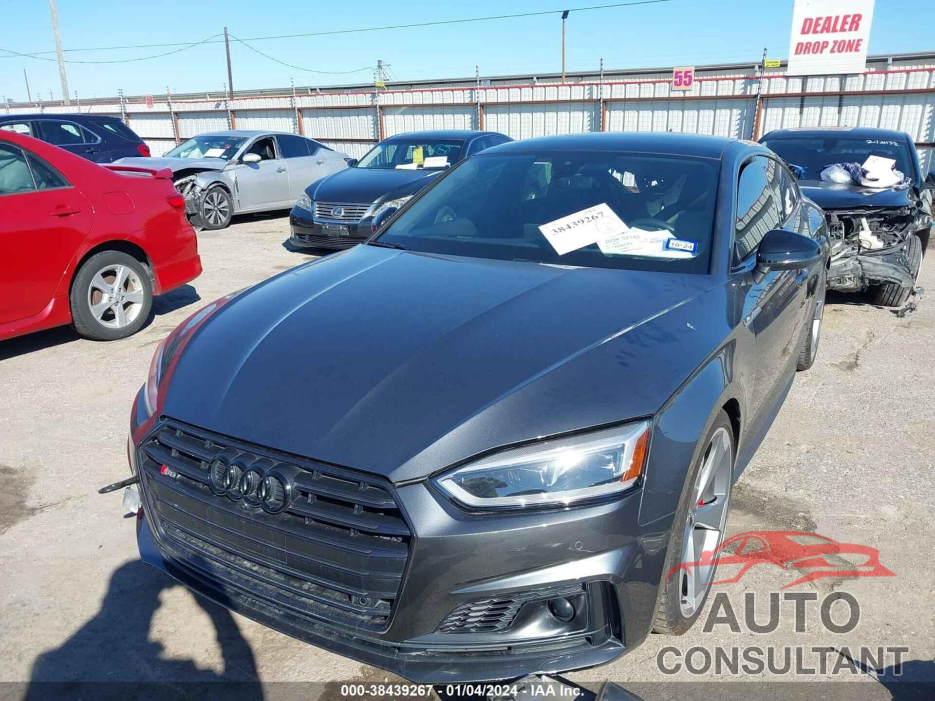 AUDI S5 2019 - WAUC4CF58KA070121