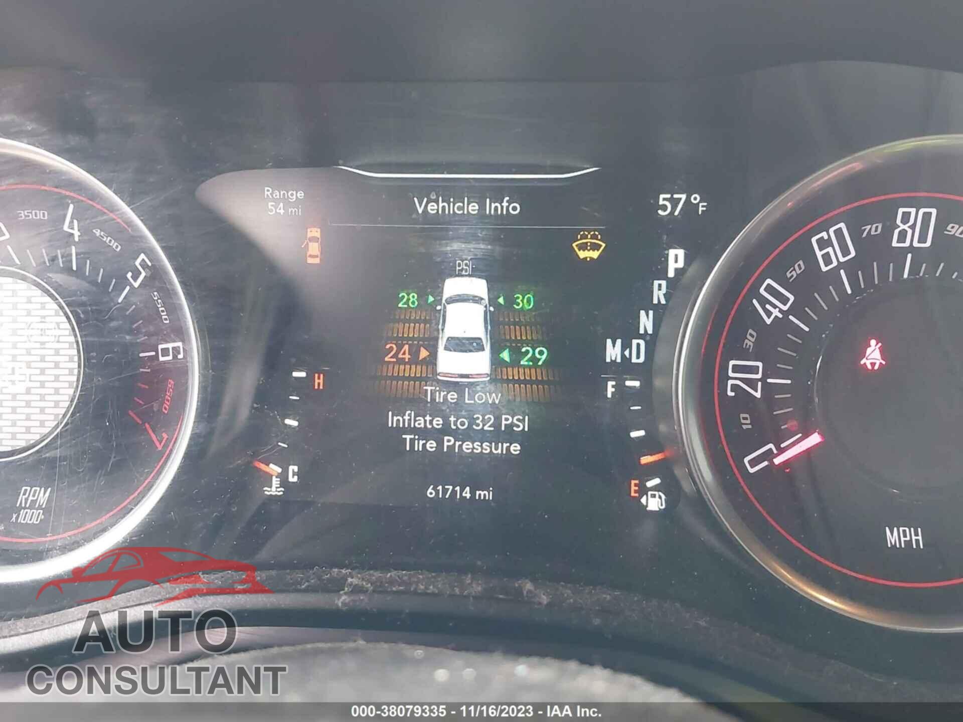 DODGE CHALLENGER 2016 - 2C3CDZAG1GH337143