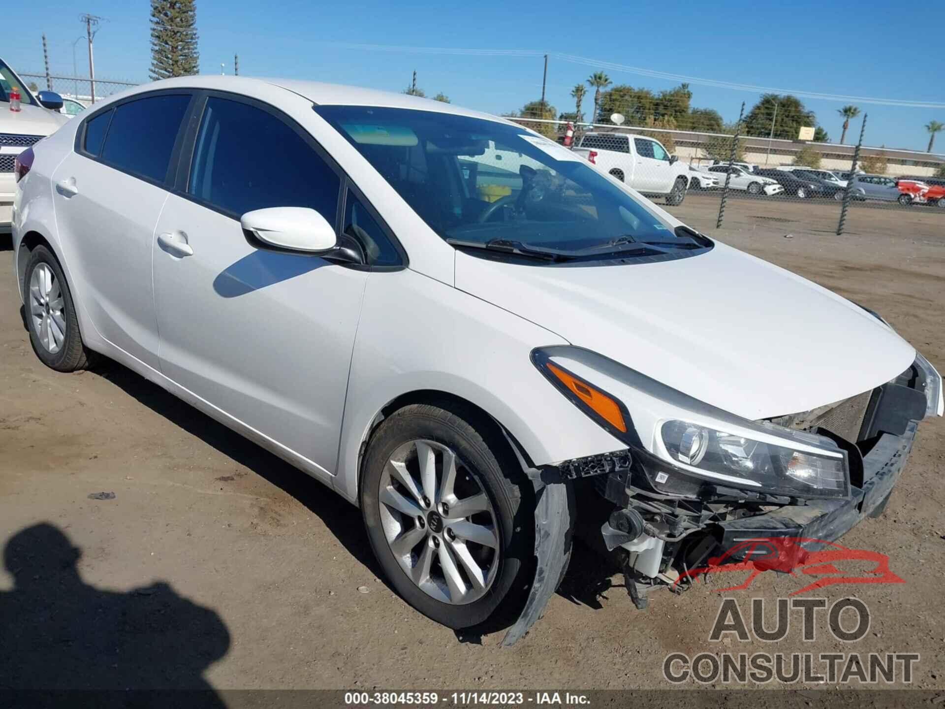 KIA FORTE 2017 - 3KPFL4A75HE116933