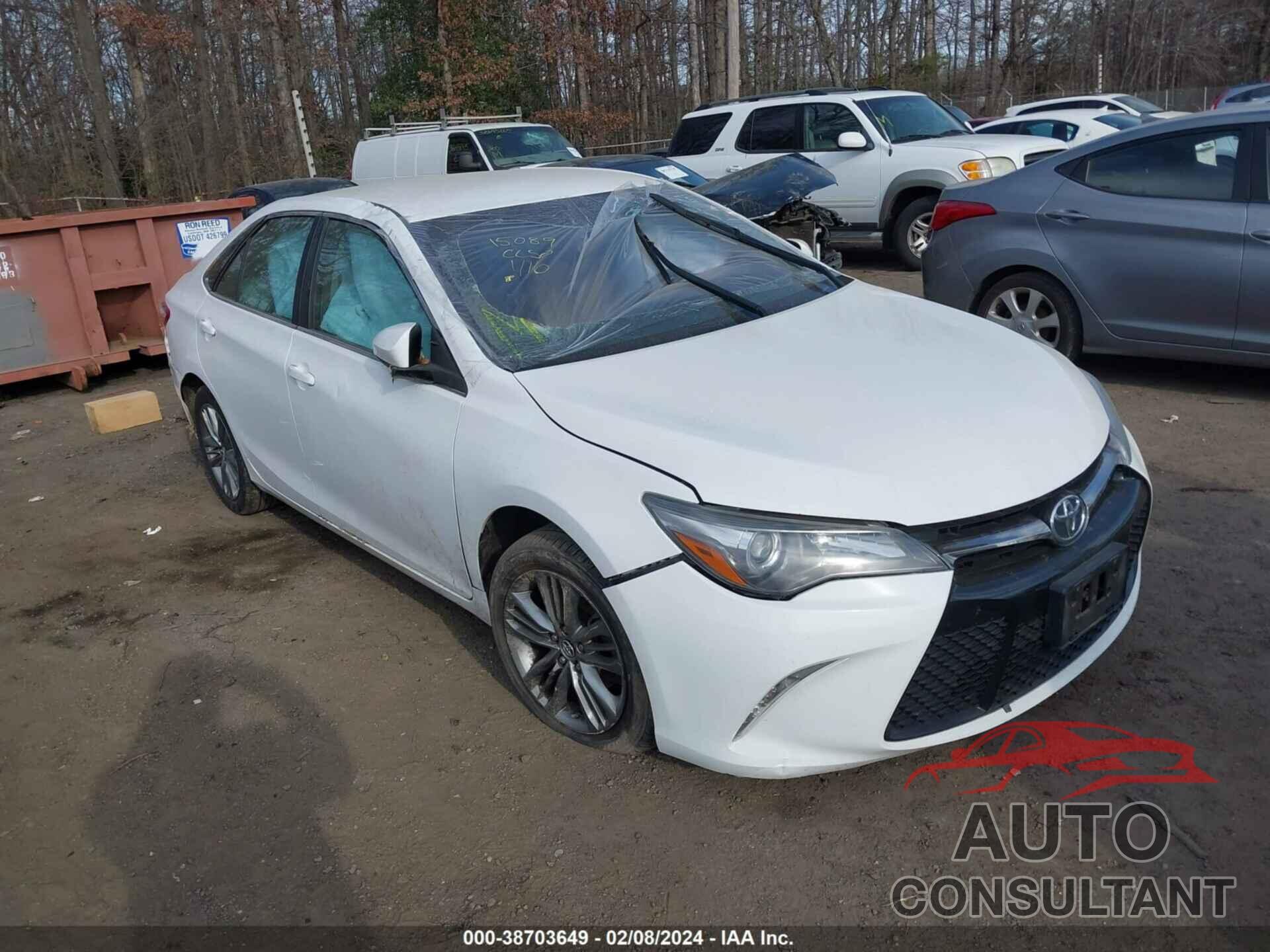 TOYOTA CAMRY 2017 - 4T1BF1FK4HU407602