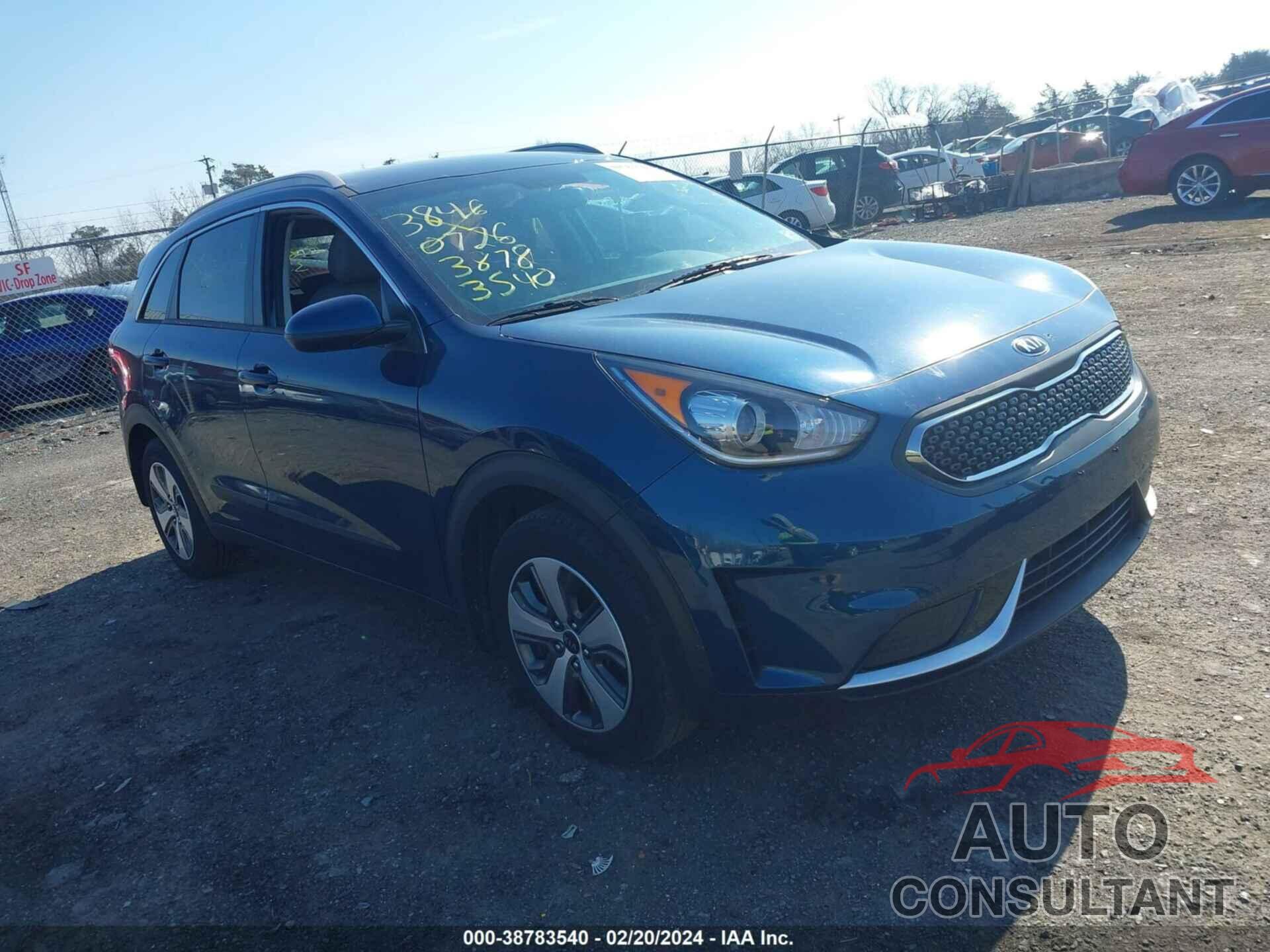 KIA NIRO 2019 - KNDCB3LC9K5315691