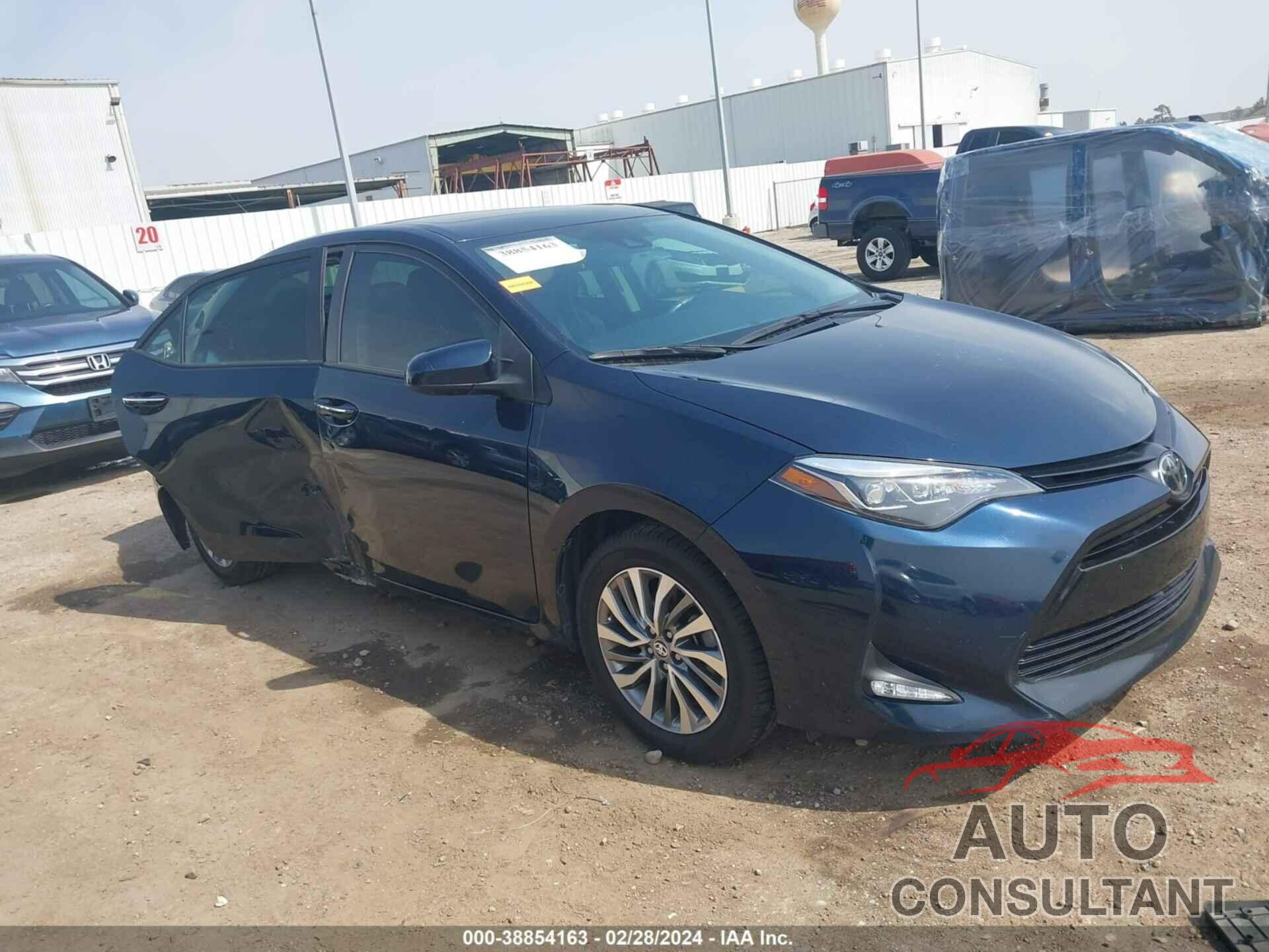 TOYOTA COROLLA 2019 - 5YFBURHE3KP914706