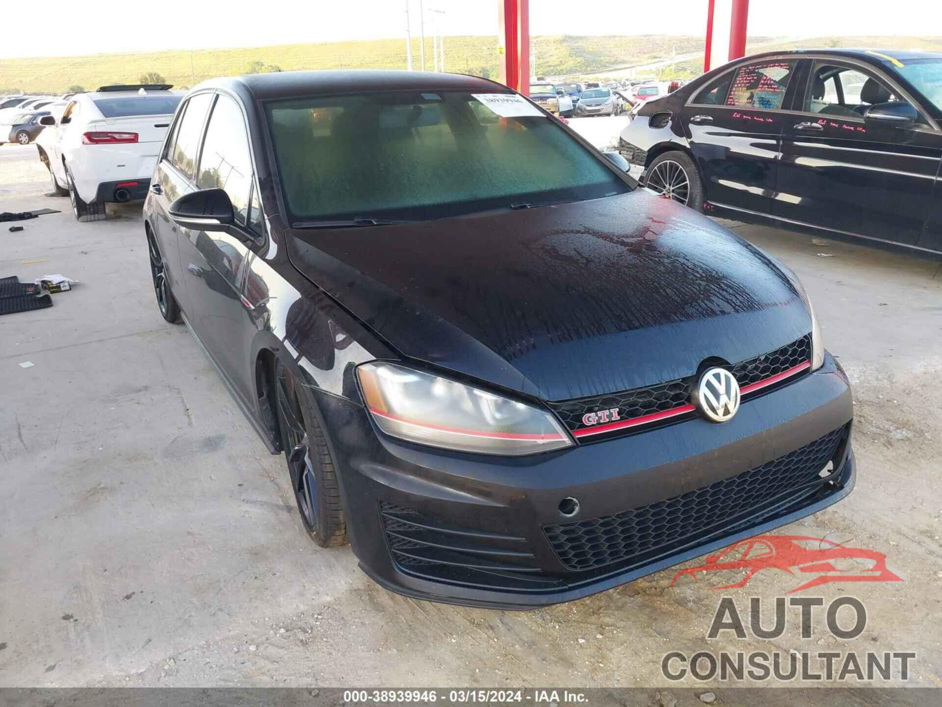 VOLKSWAGEN GTI 2017 - 3VW447AU4HM036442
