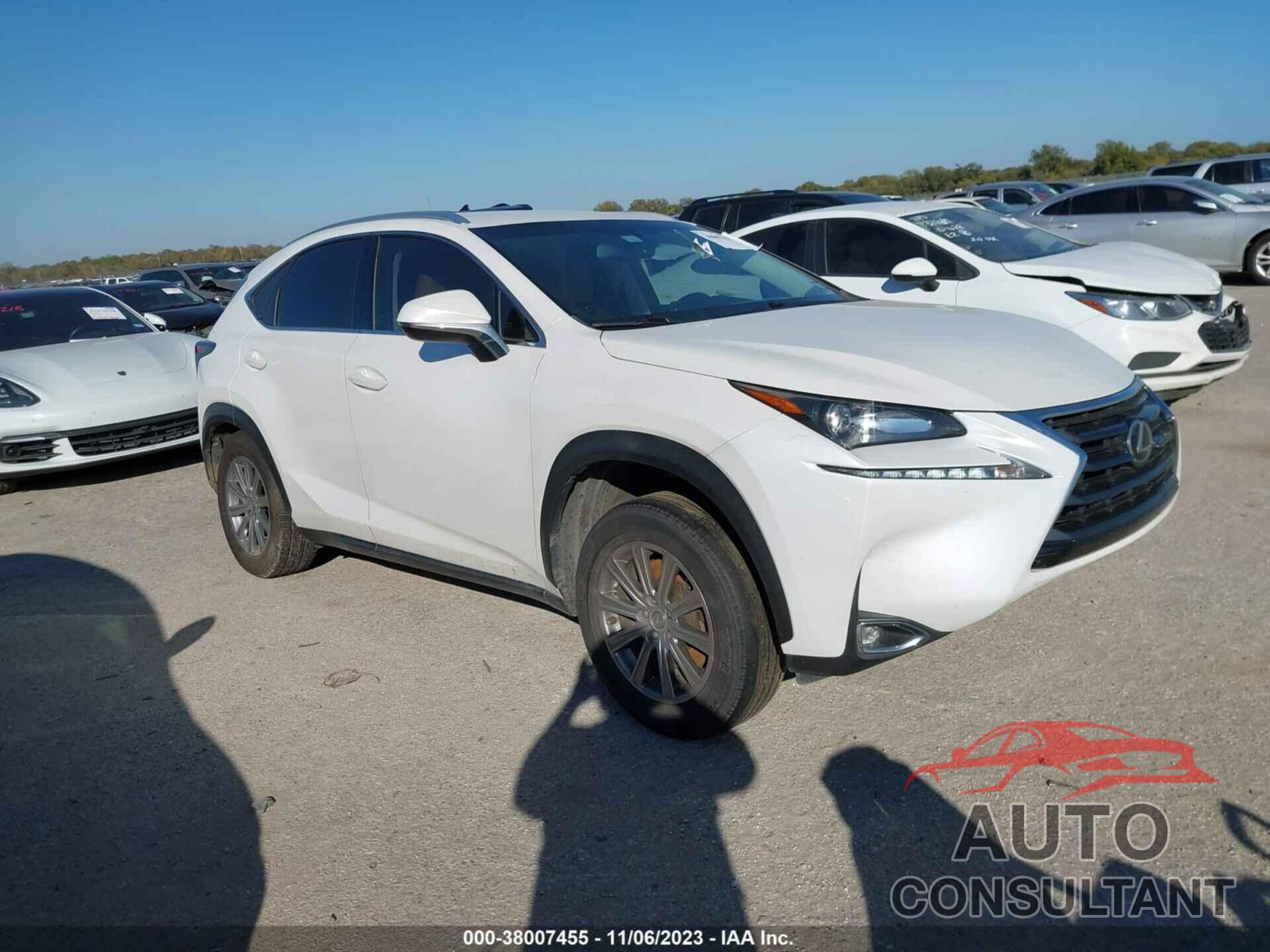 LEXUS NX 200T 2016 - JTJYARBZ7G2033248