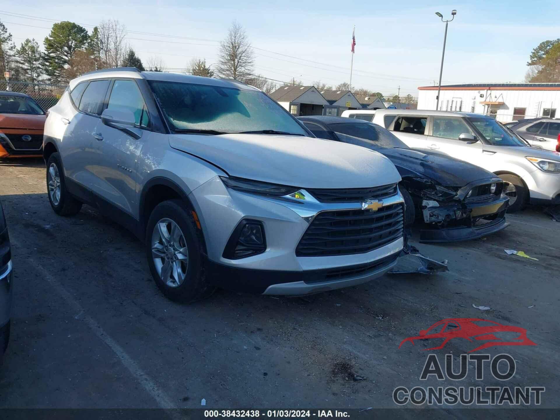 CHEVROLET BLAZER 2021 - 3GNKBBRA4MS554318