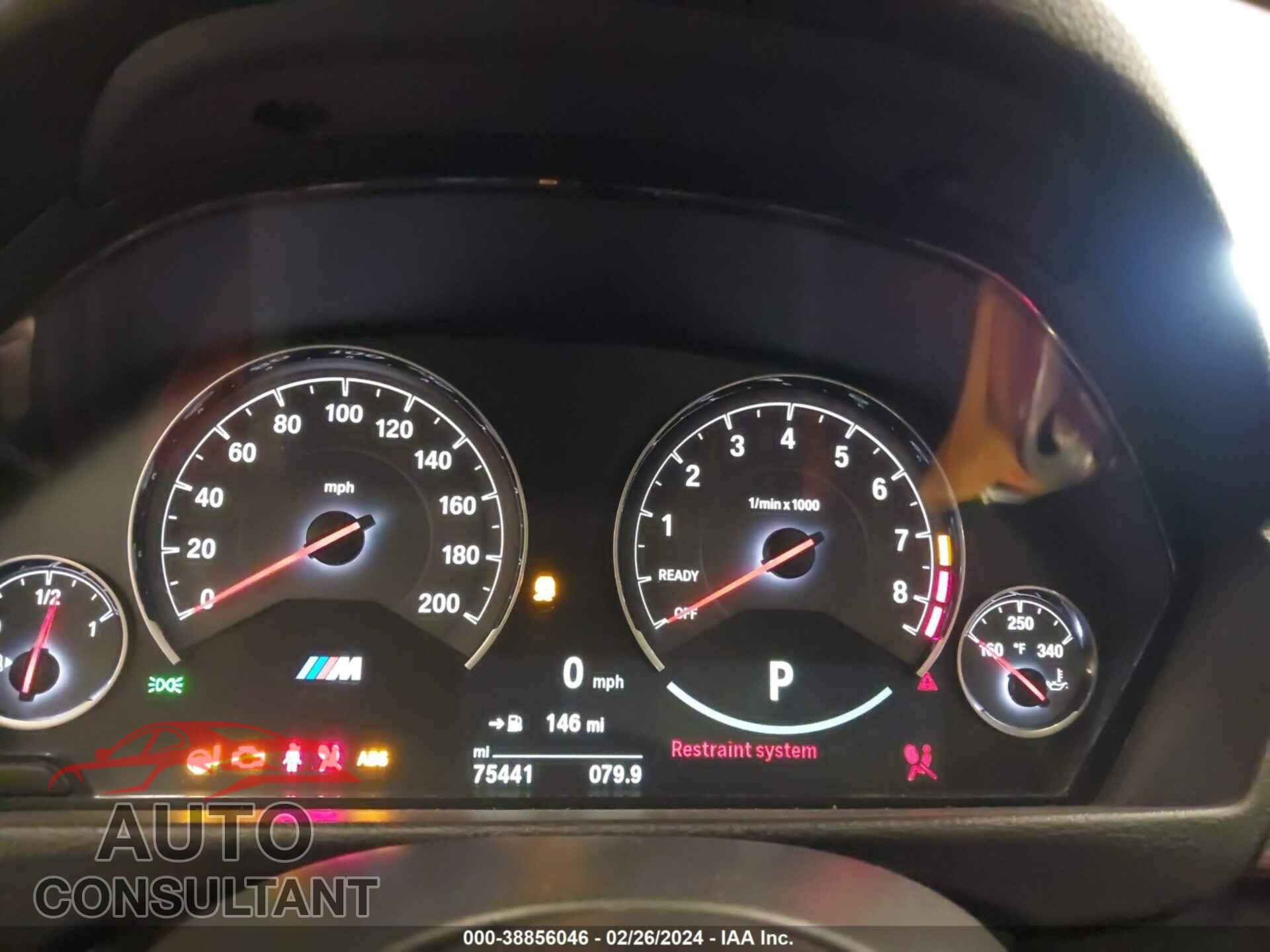 BMW M3 2016 - WBS8M9C54G5D30638