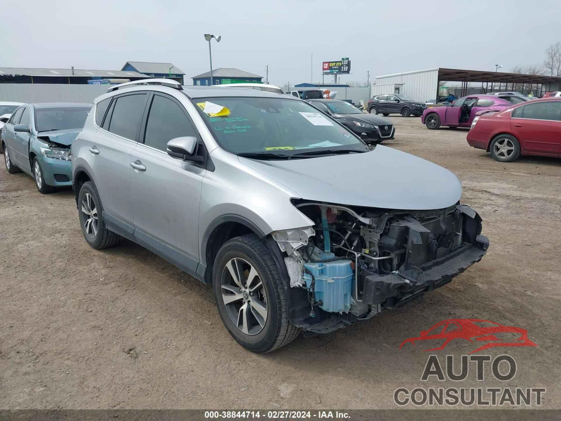 TOYOTA RAV4 2016 - 2T3WFREV7GW312517
