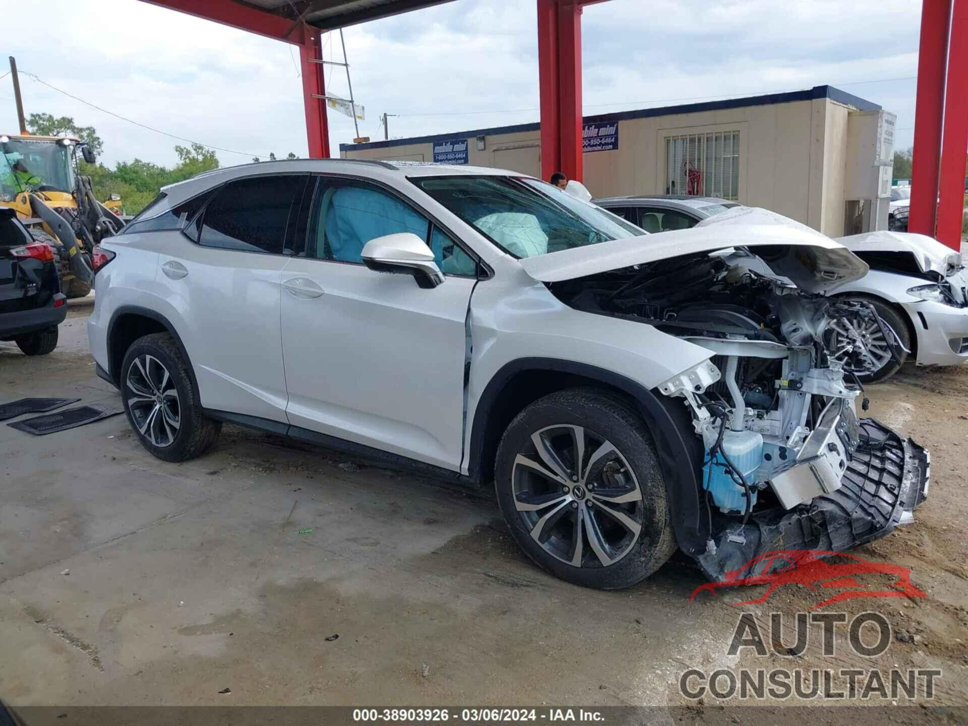 LEXUS RX 350 2022 - 2T2HZMAA3NC260120