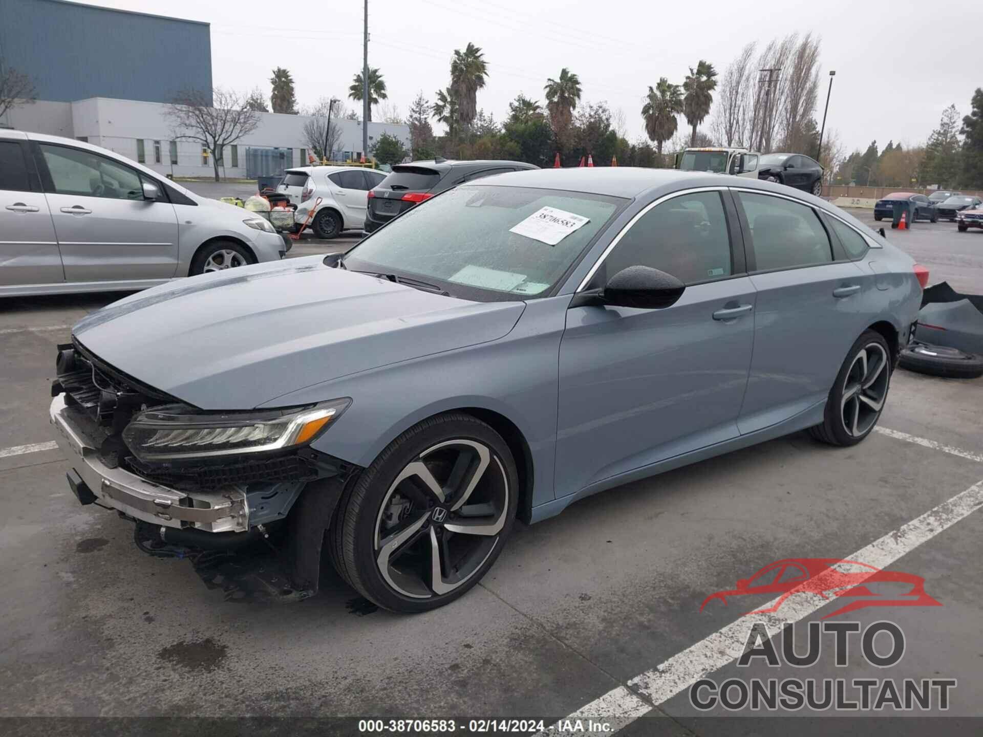 HONDA ACCORD 2021 - 1HGCV1F34MA100206