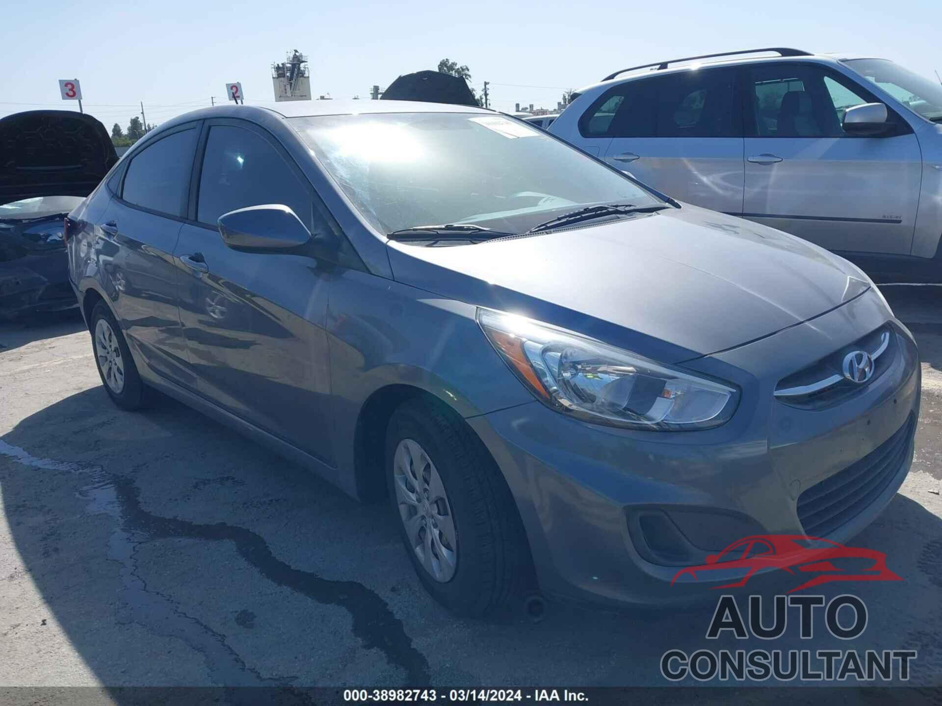 HYUNDAI ACCENT 2016 - KMHCT4AE1GU124282