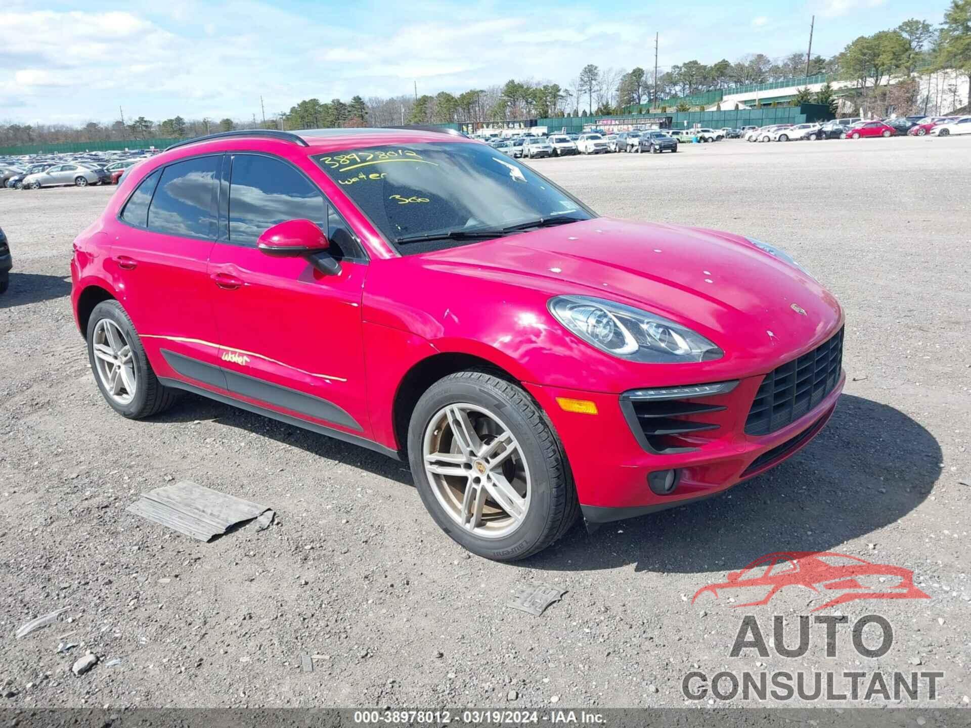 PORSCHE MACAN 2018 - WP1AA2A57JLB17662