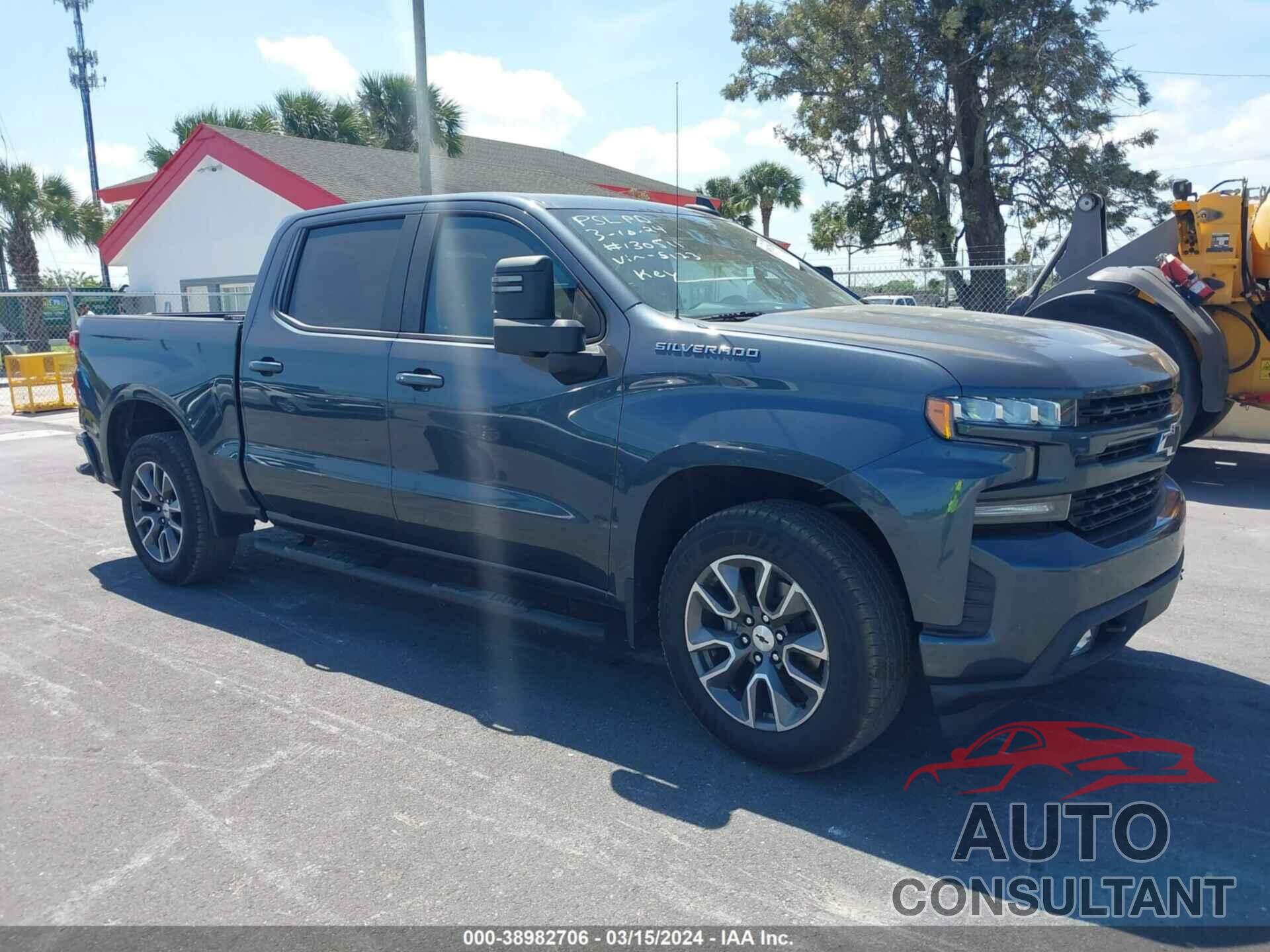 CHEVROLET SILVERADO 1500 2020 - 3GCPWDED4LG395123
