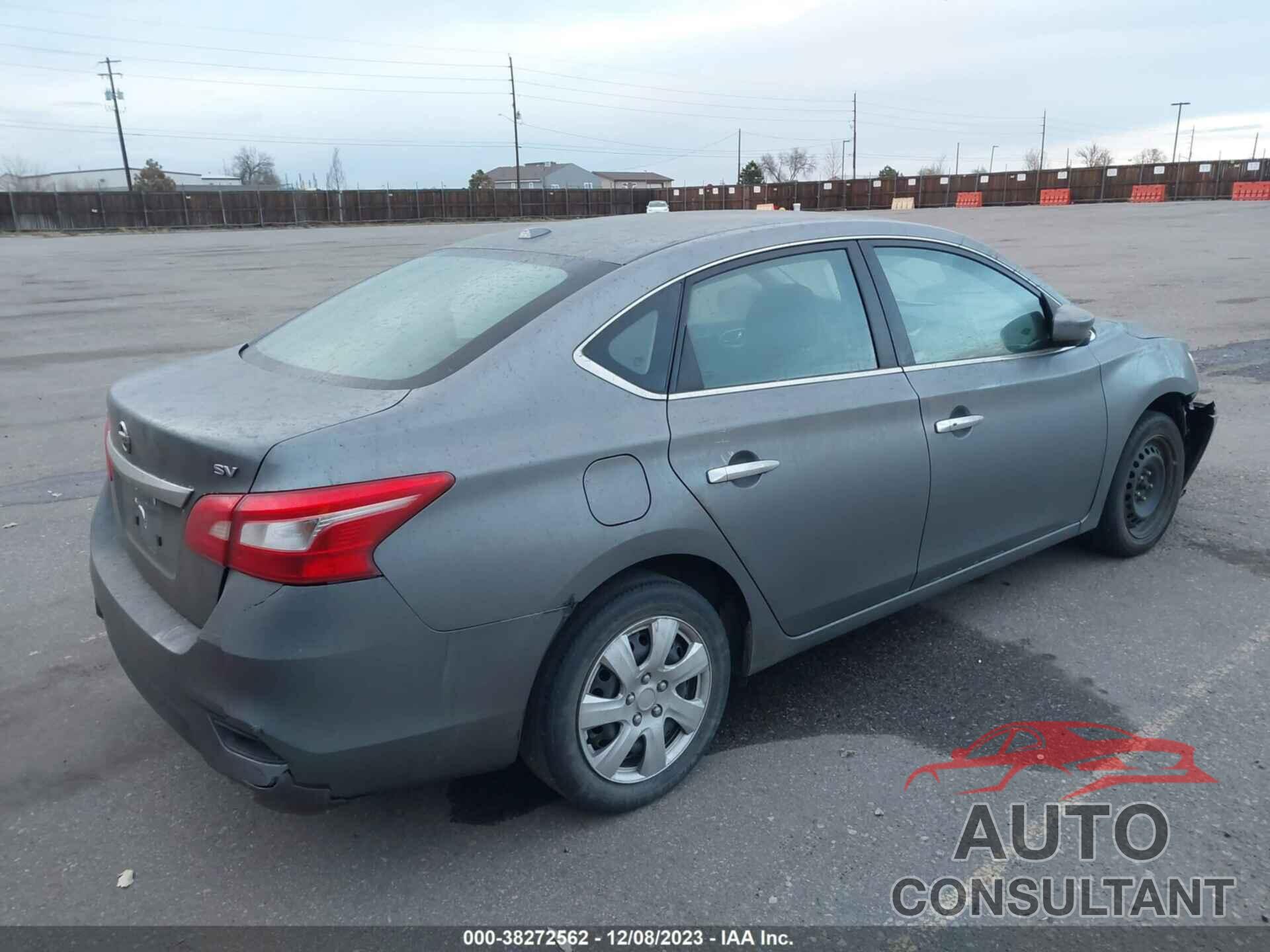 NISSAN SENTRA 2017 - 3N1AB7AP5HY272325