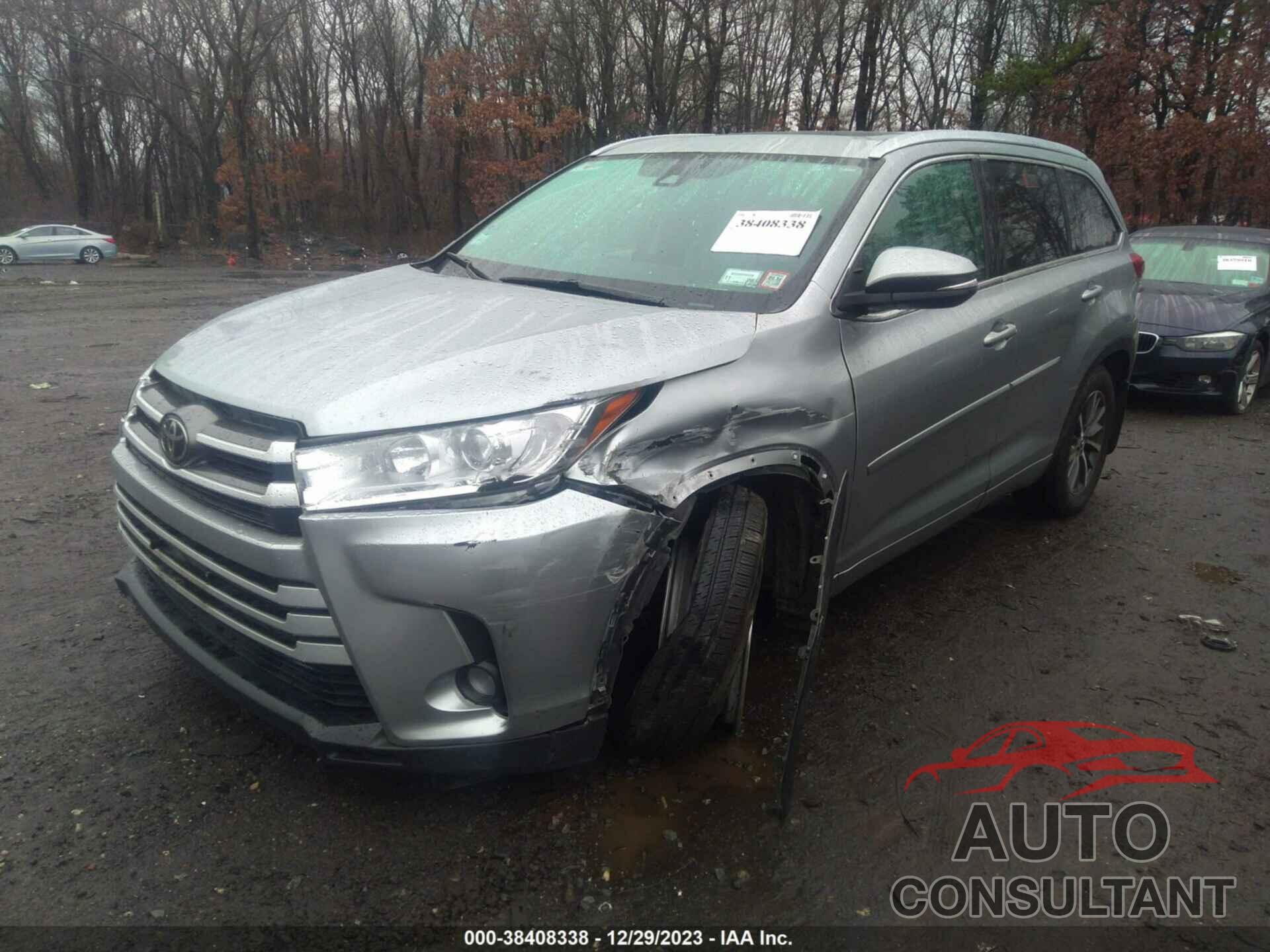 TOYOTA HIGHLANDER 2017 - 5TDJZRFH0HS453586