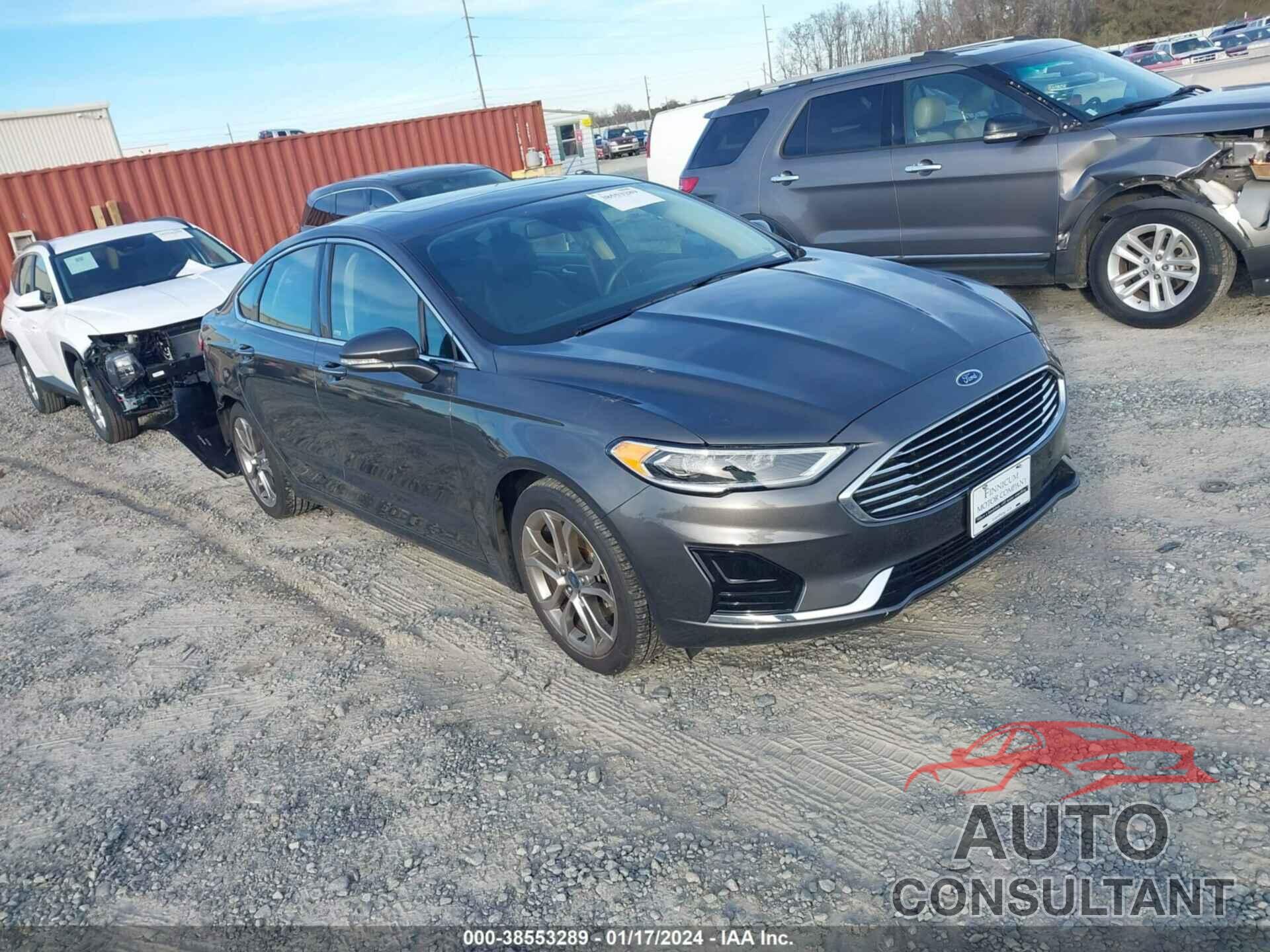 FORD FUSION 2019 - 3FA6P0CD1KR196365