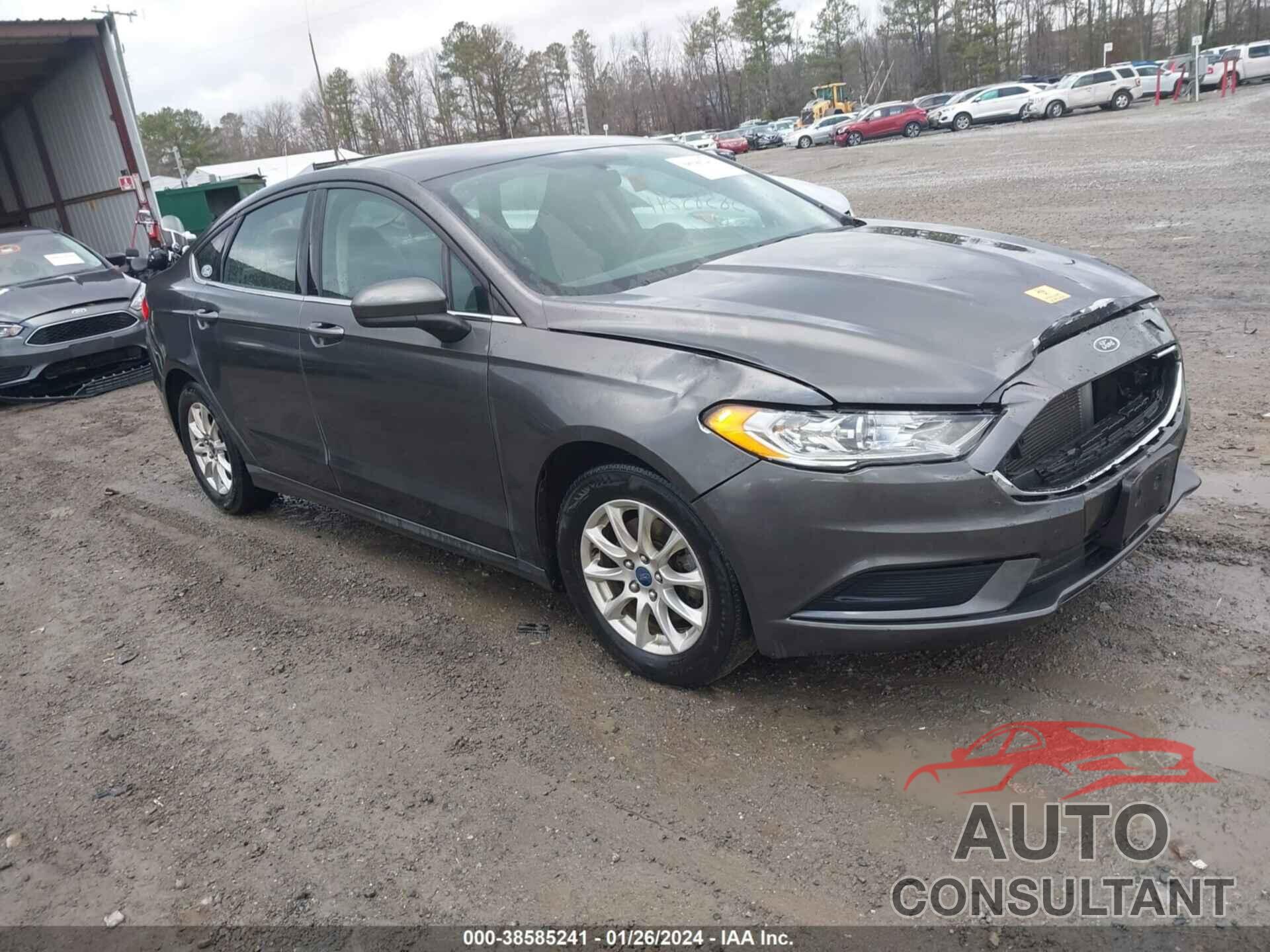 FORD FUSION 2017 - 3FA6P0G70HR184947