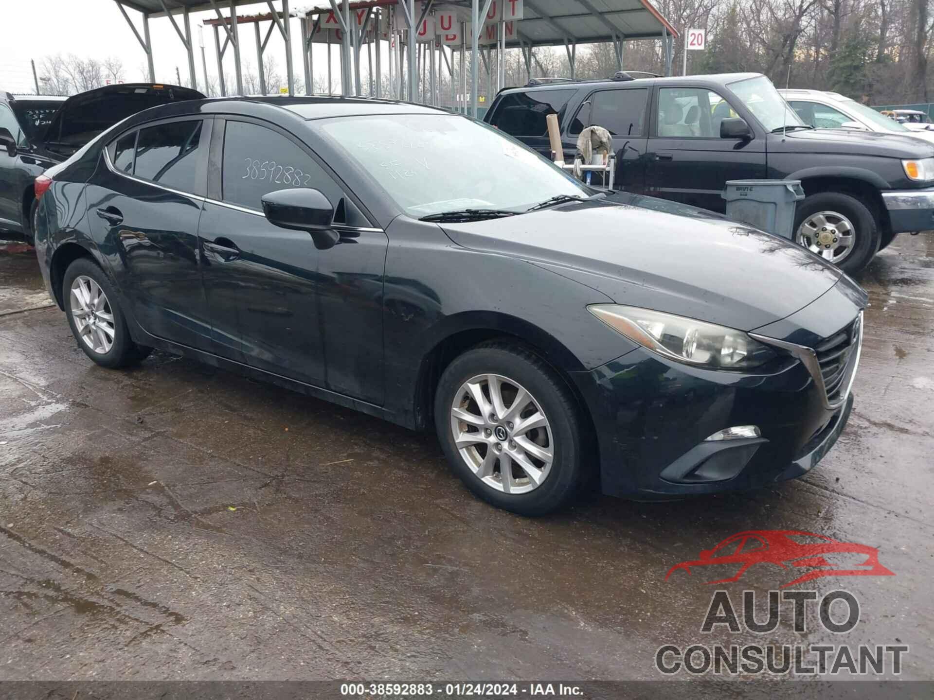 MAZDA MAZDA3 2016 - JM1BM1U71G1346055