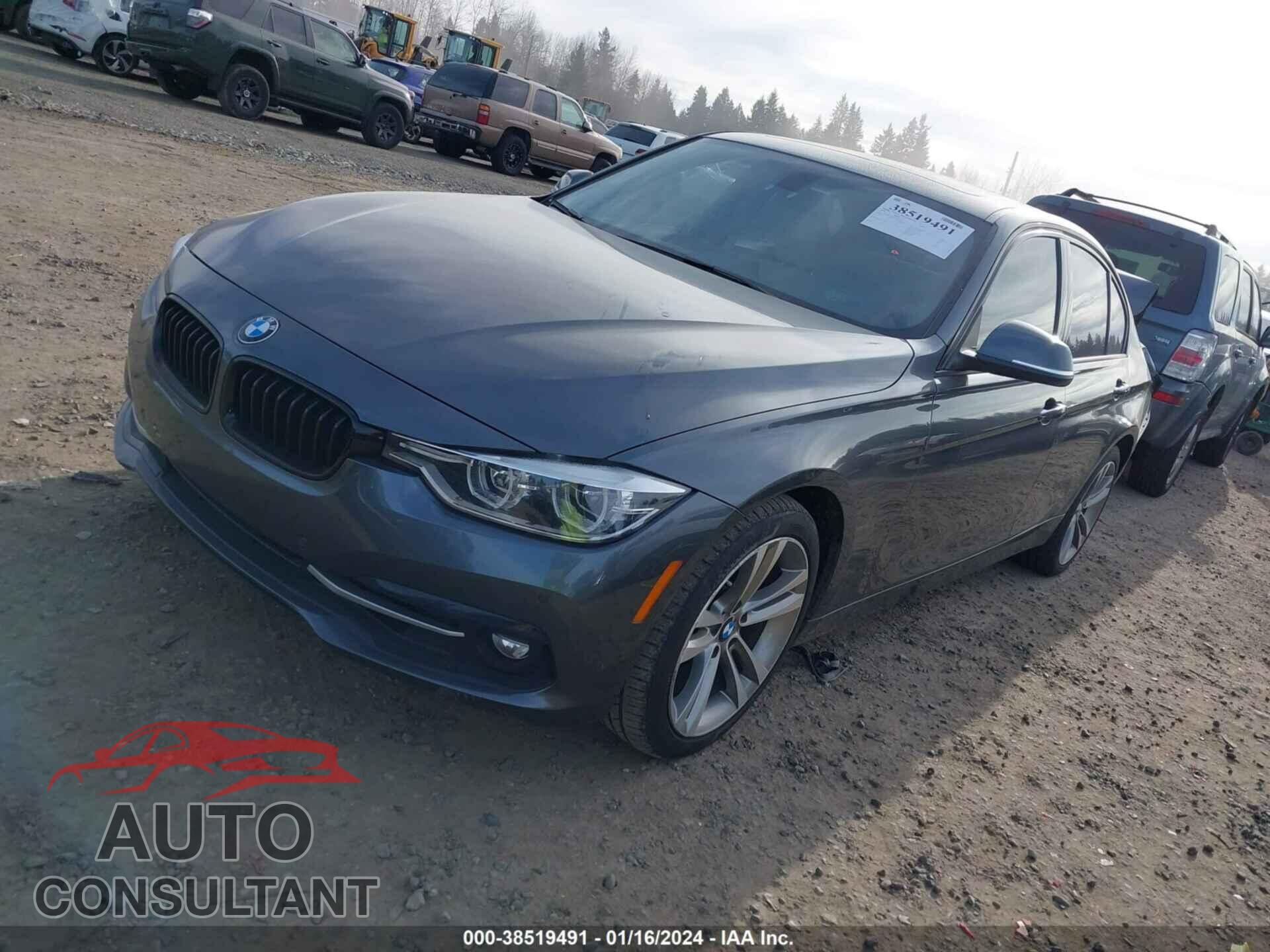 BMW 328I 2016 - WBA8E9G52GNU28558