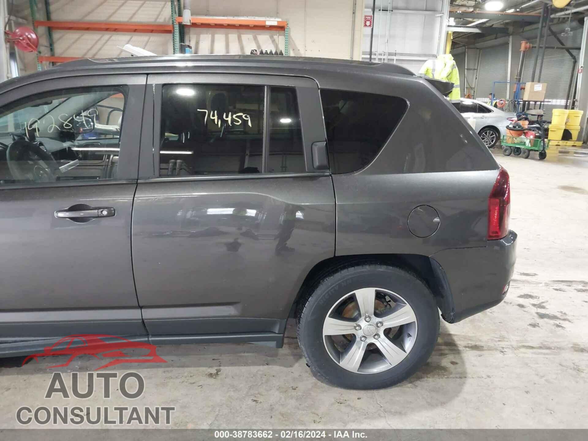 JEEP COMPASS 2017 - 1C4NJDEB9HD192849