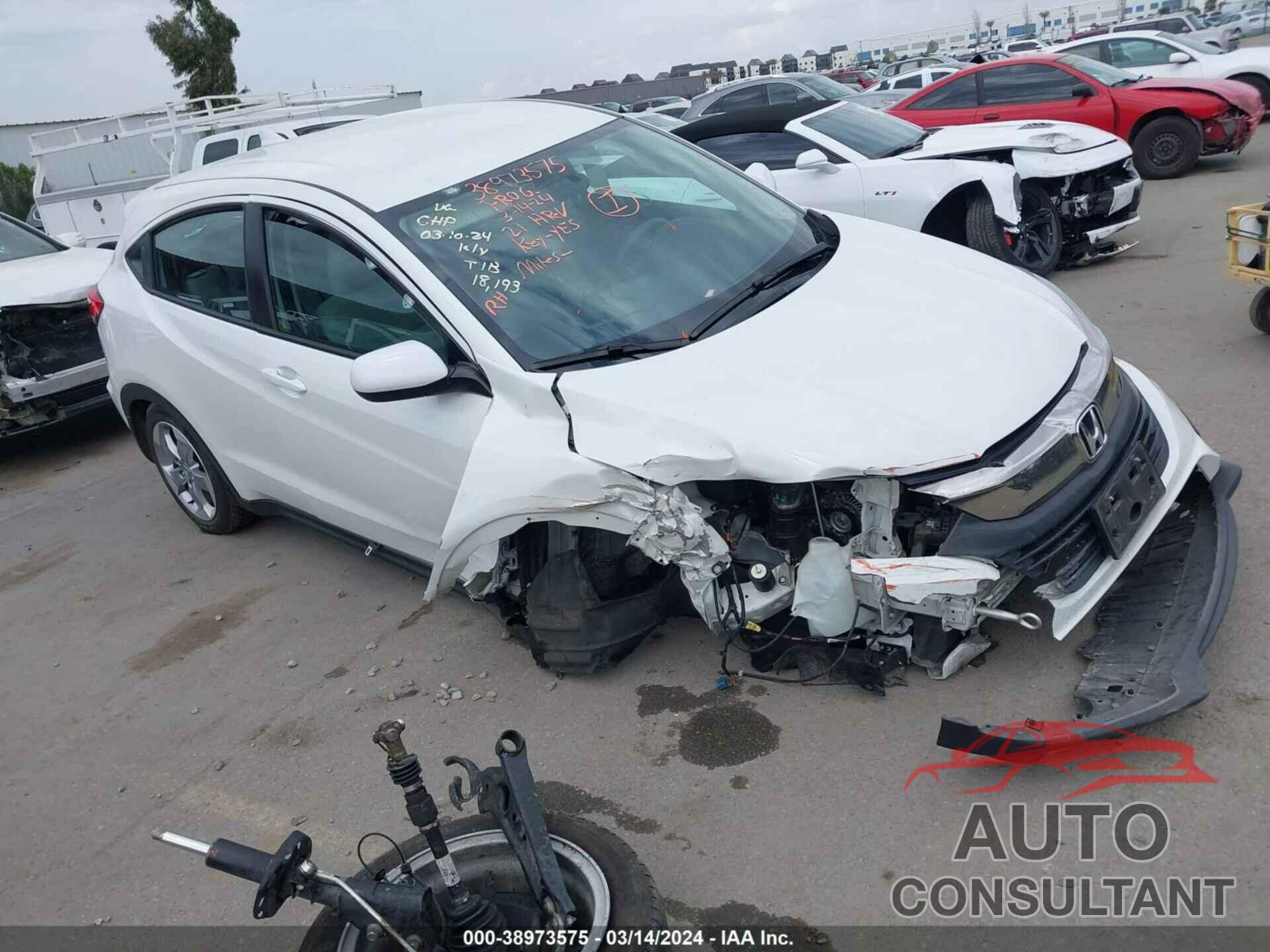 HONDA HR-V 2021 - 3CZRU5H33MM715259
