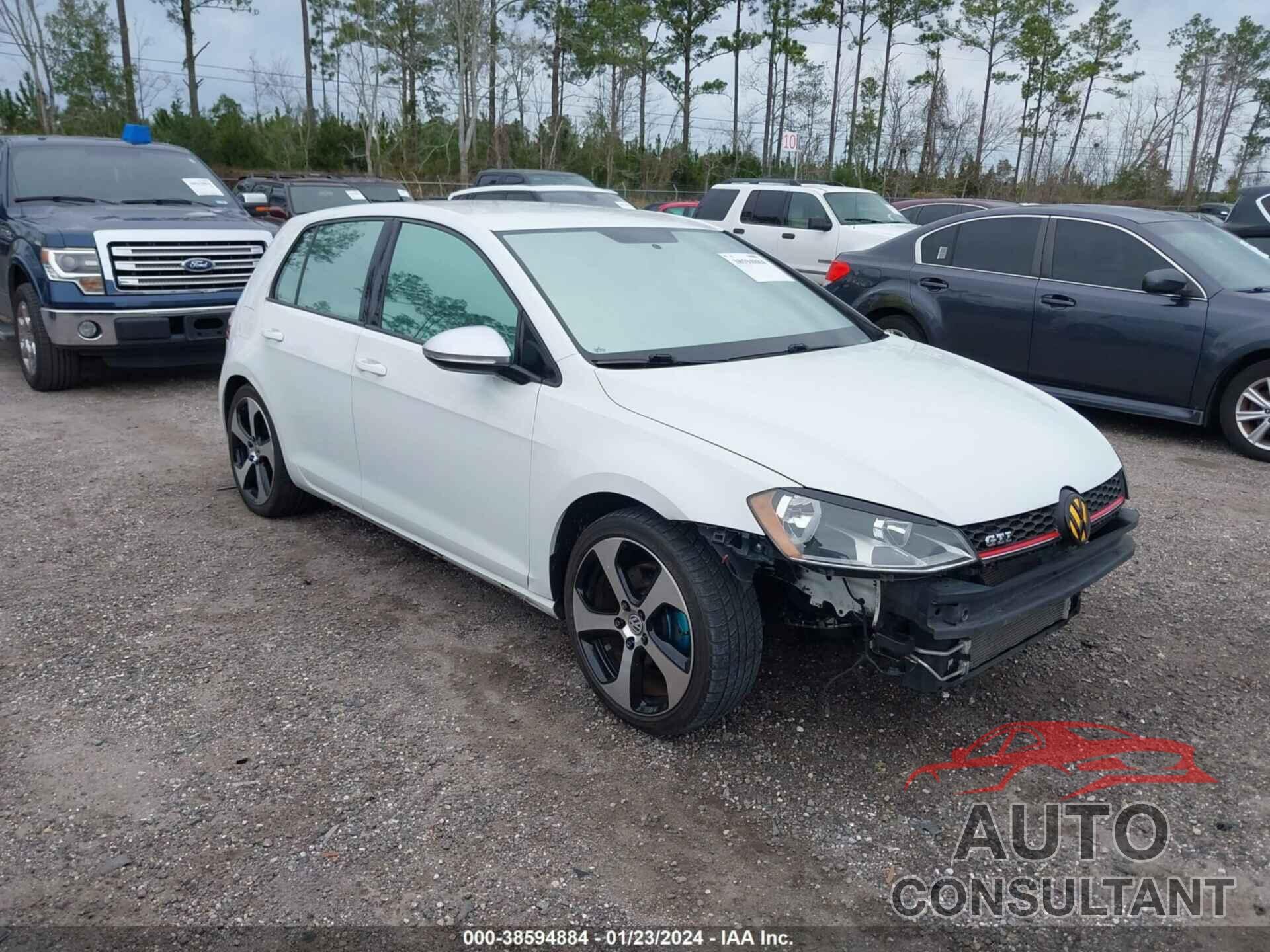 VOLKSWAGEN GTI 2017 - 3VW5T7AU8HM067202