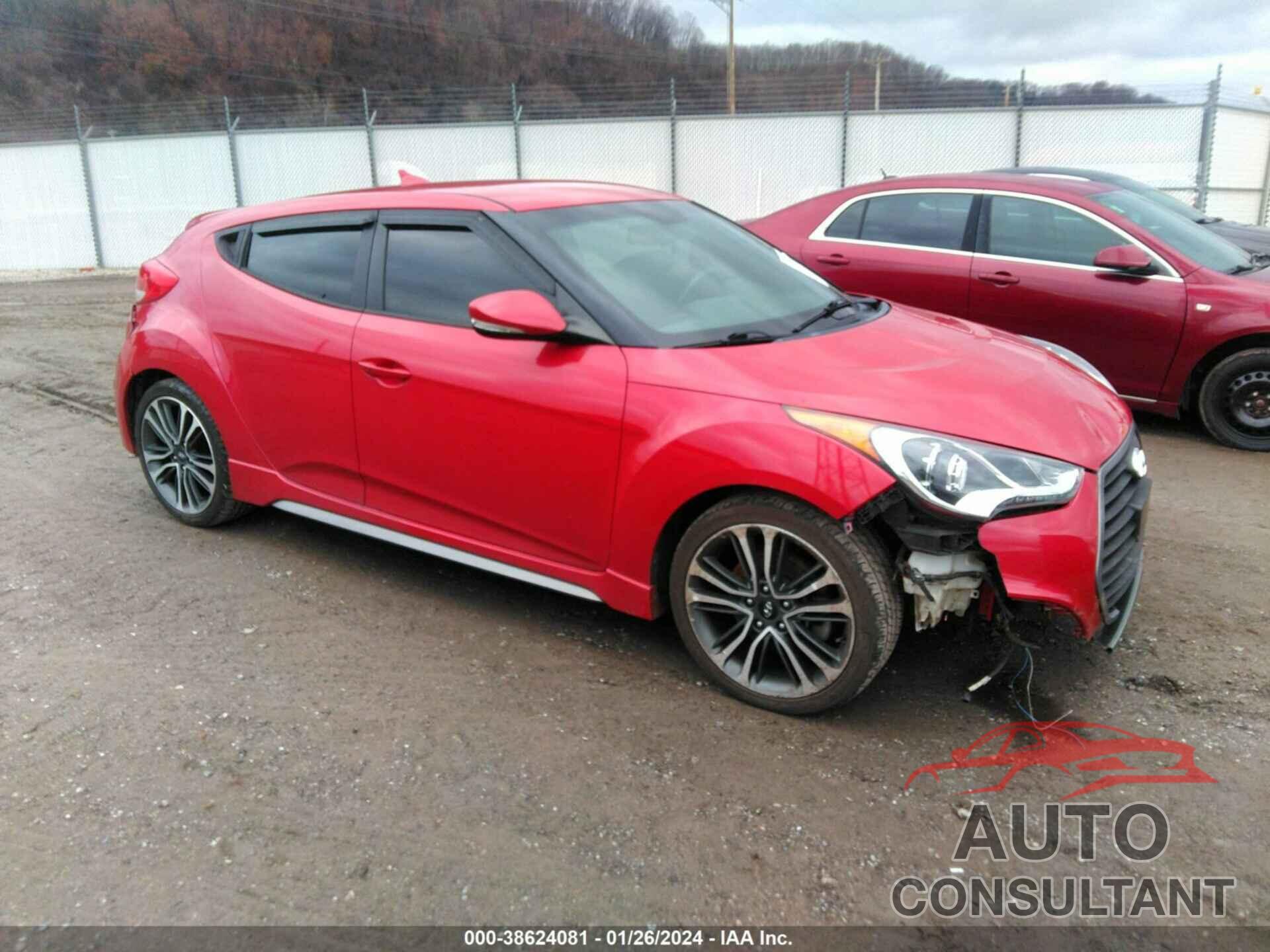 HYUNDAI VELOSTER 2016 - KMHTC6AE7GU267782