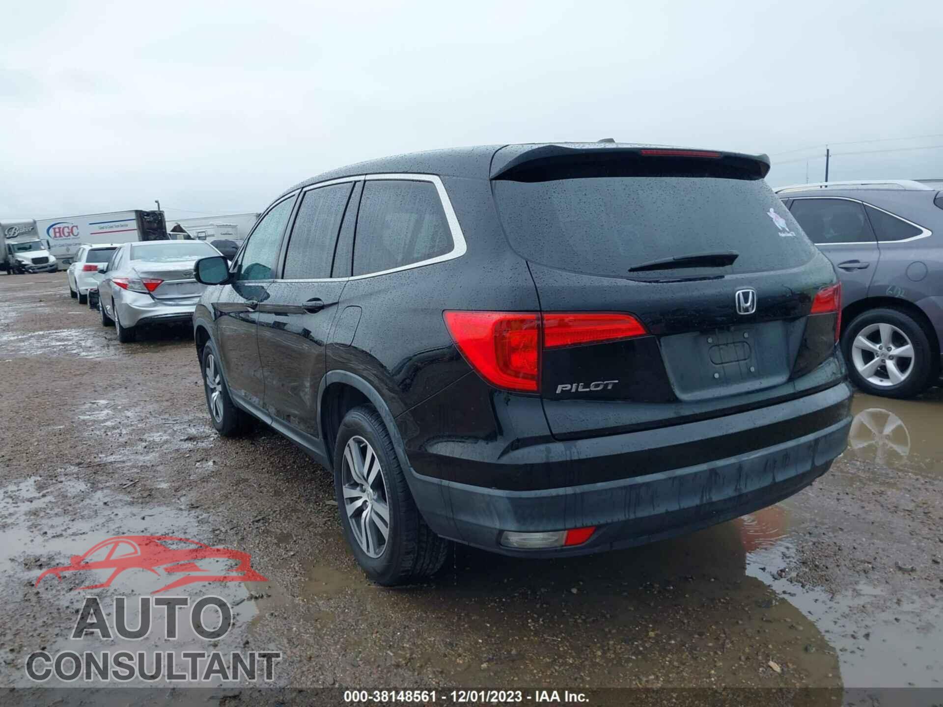 HONDA PILOT 2017 - 5FNYF5H53HB012185