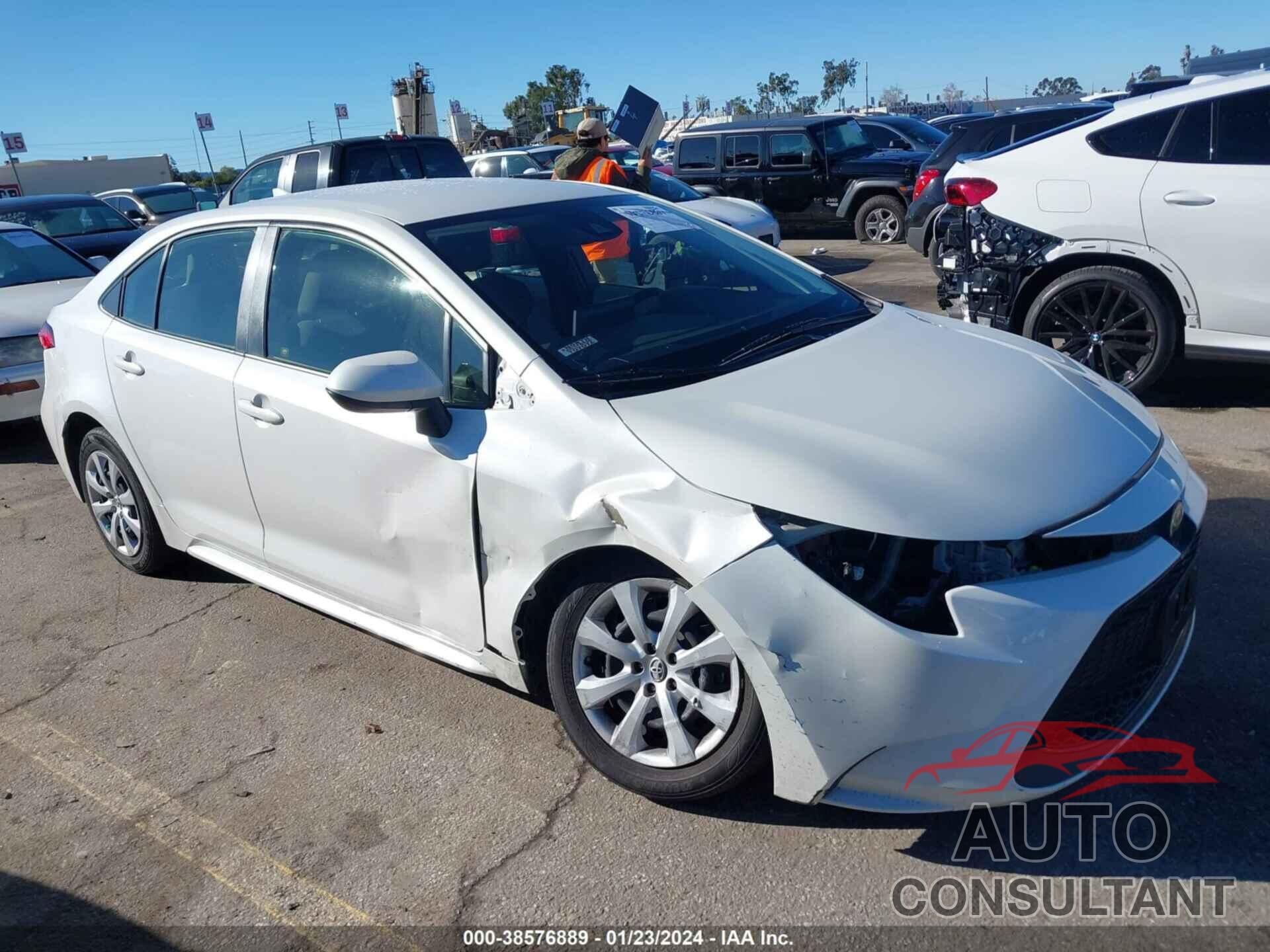 TOYOTA COROLLA 2020 - JTDEPRAE4LJ006737