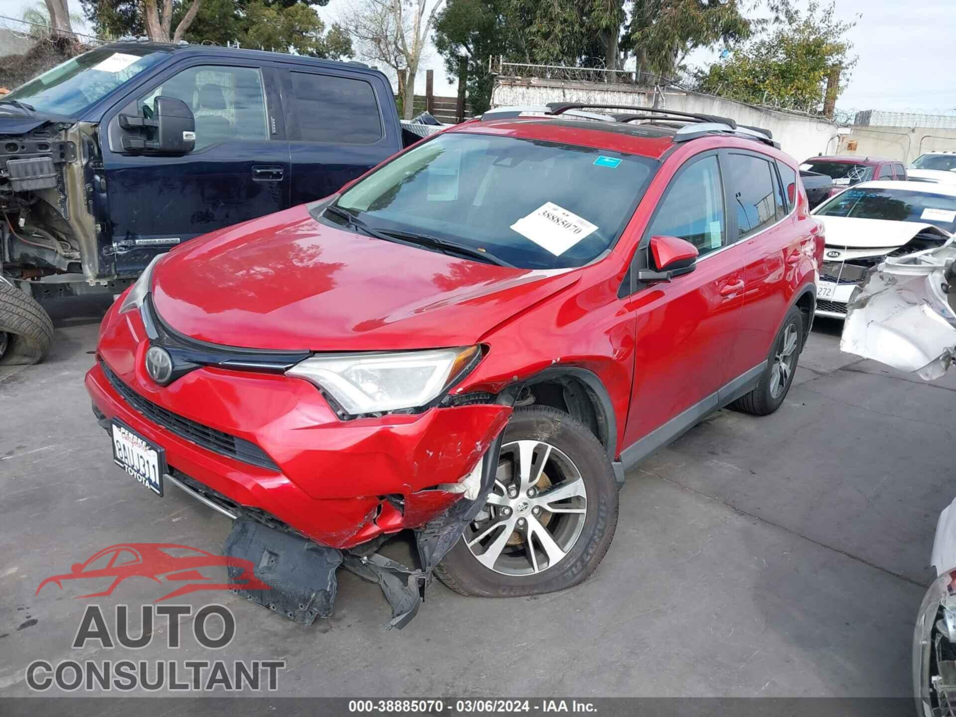 TOYOTA RAV4 2017 - 2T3RFREV2HW673328