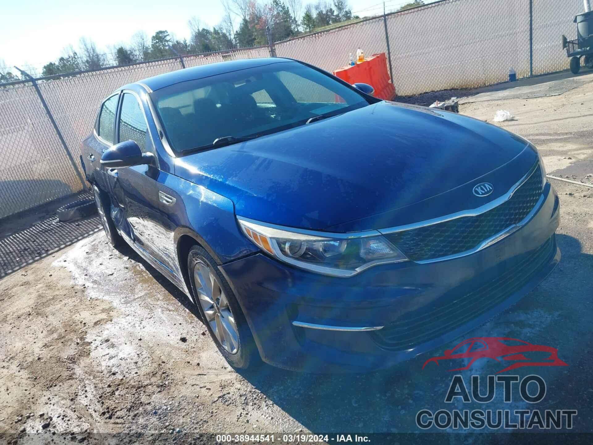 KIA OPTIMA 2017 - 5XXGT4L30HG162935