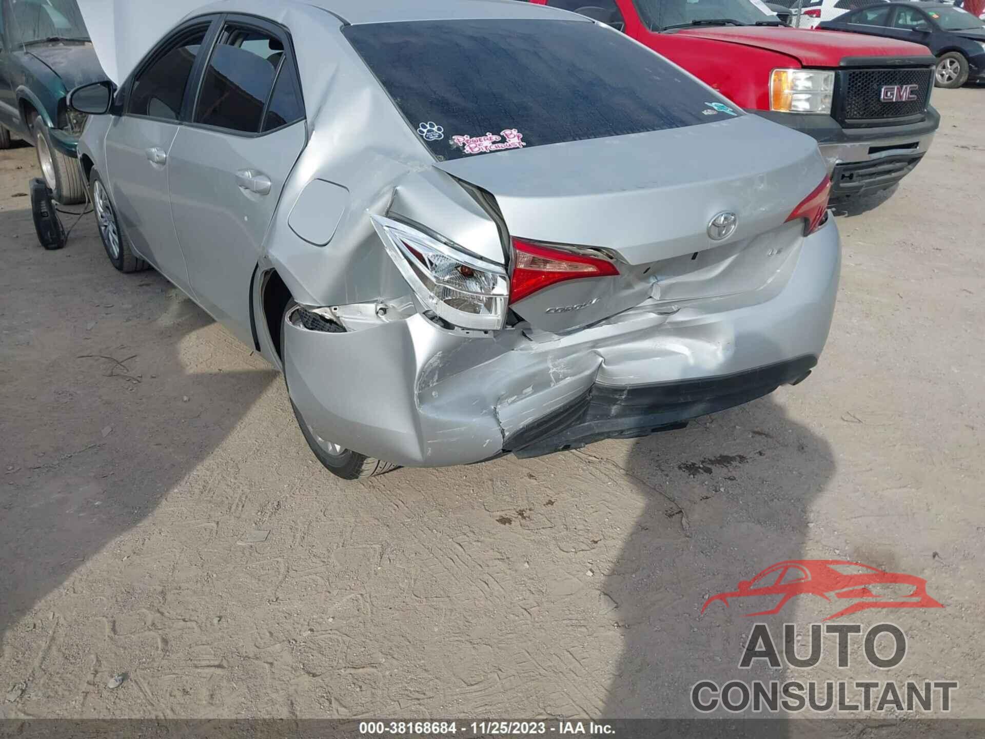 TOYOTA COROLLA 2019 - 5YFBURHE9KP888290